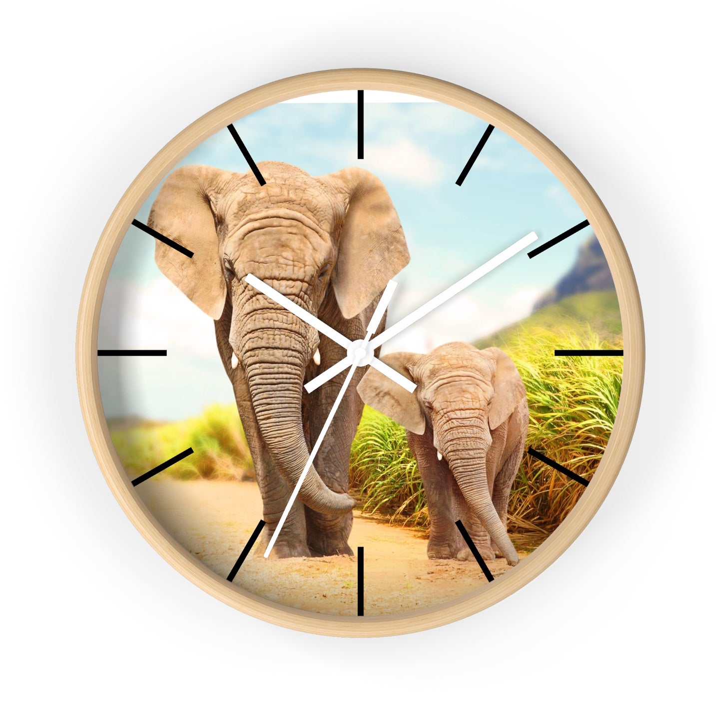 Elephant Wall Clock