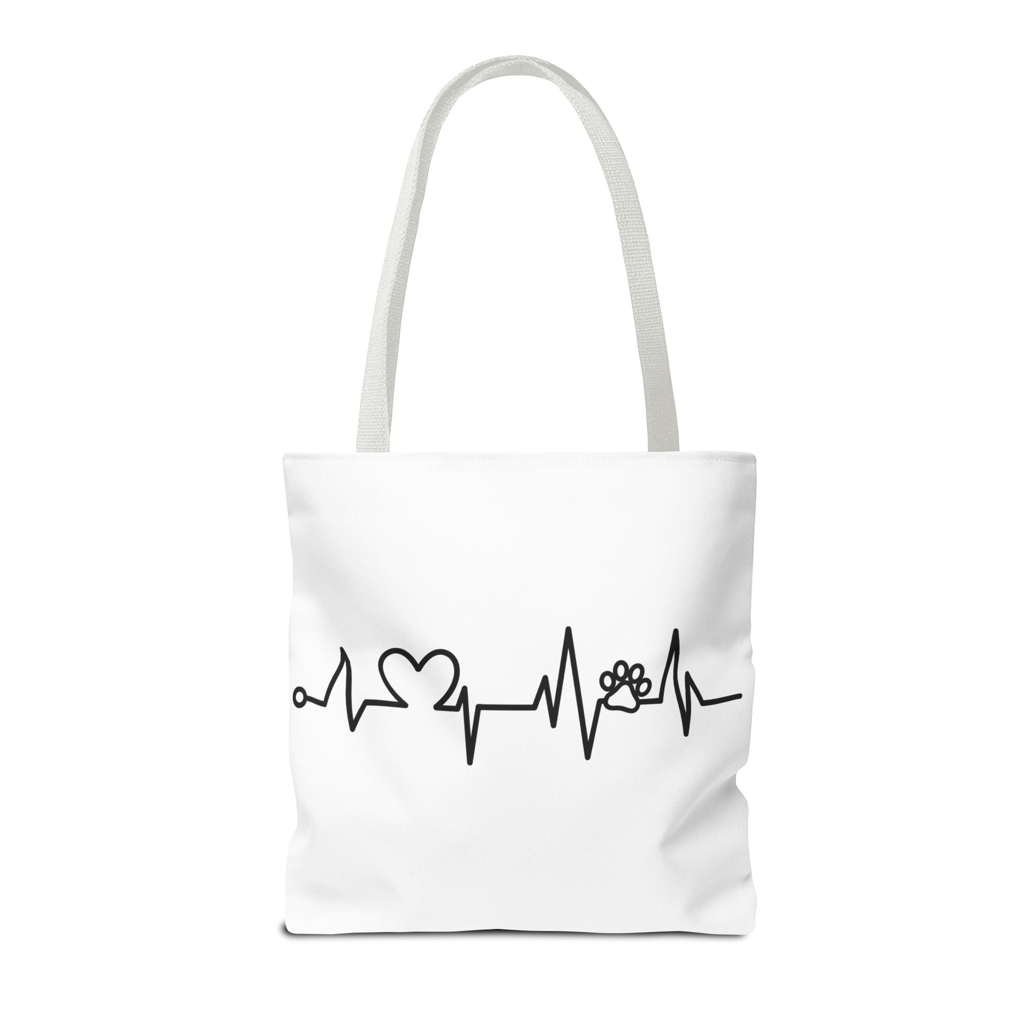 Animal ECG Tote Bag