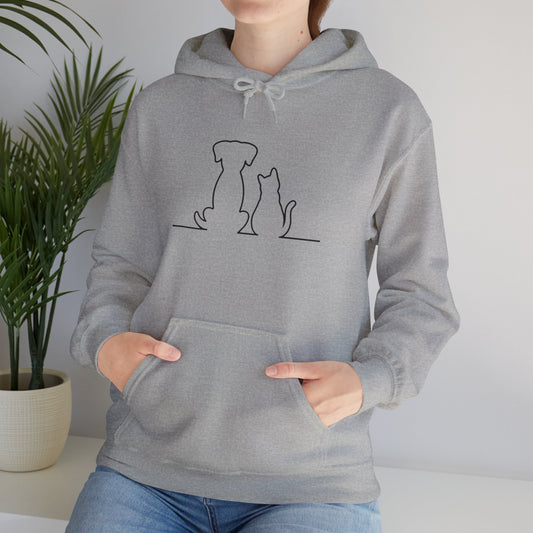 Dog and Cat Hoodie