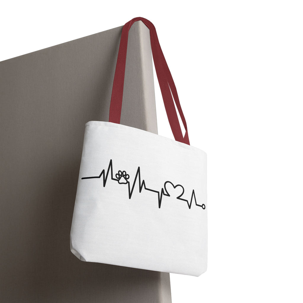 Animal ECG Tote Bag
