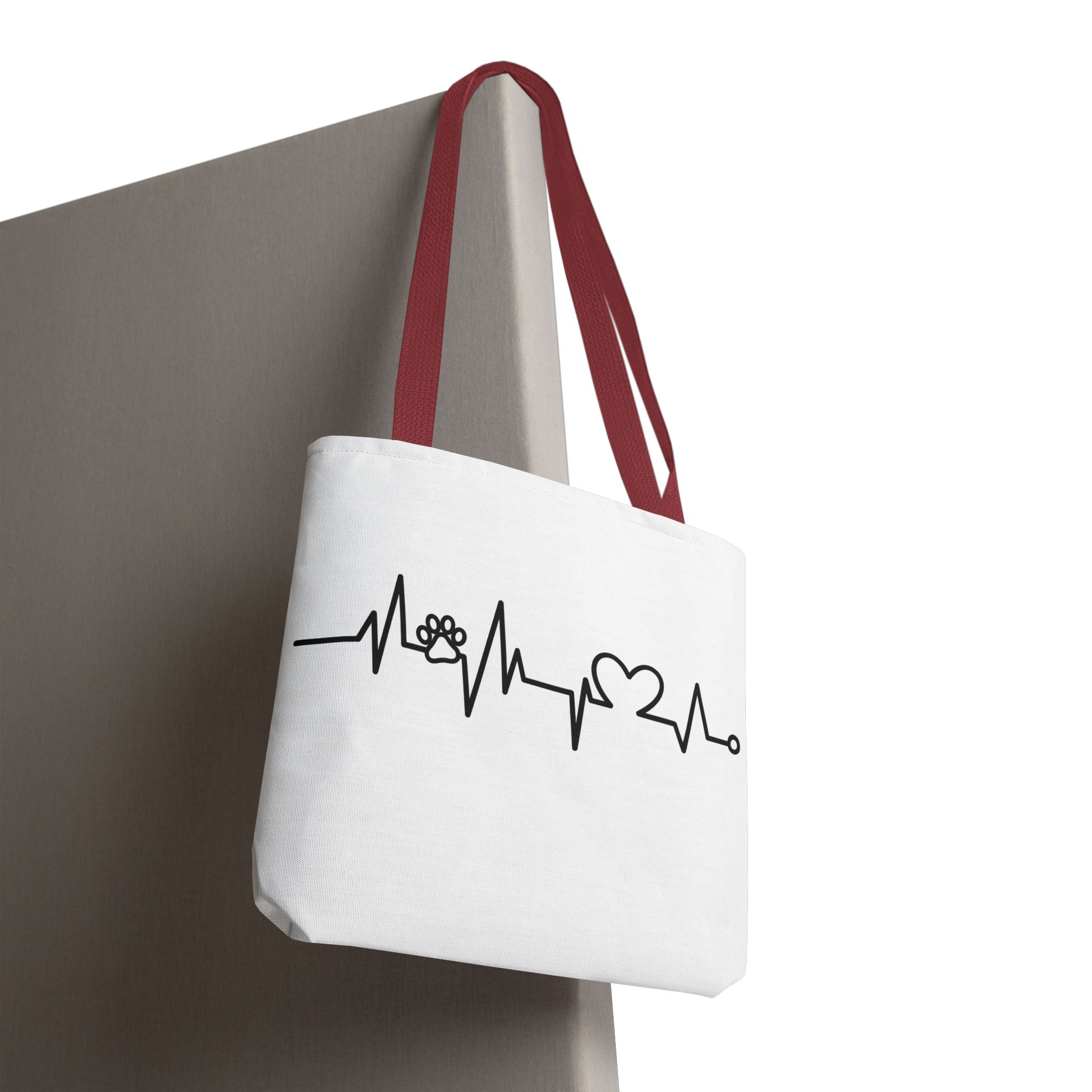 Animal ECG Tote Bag