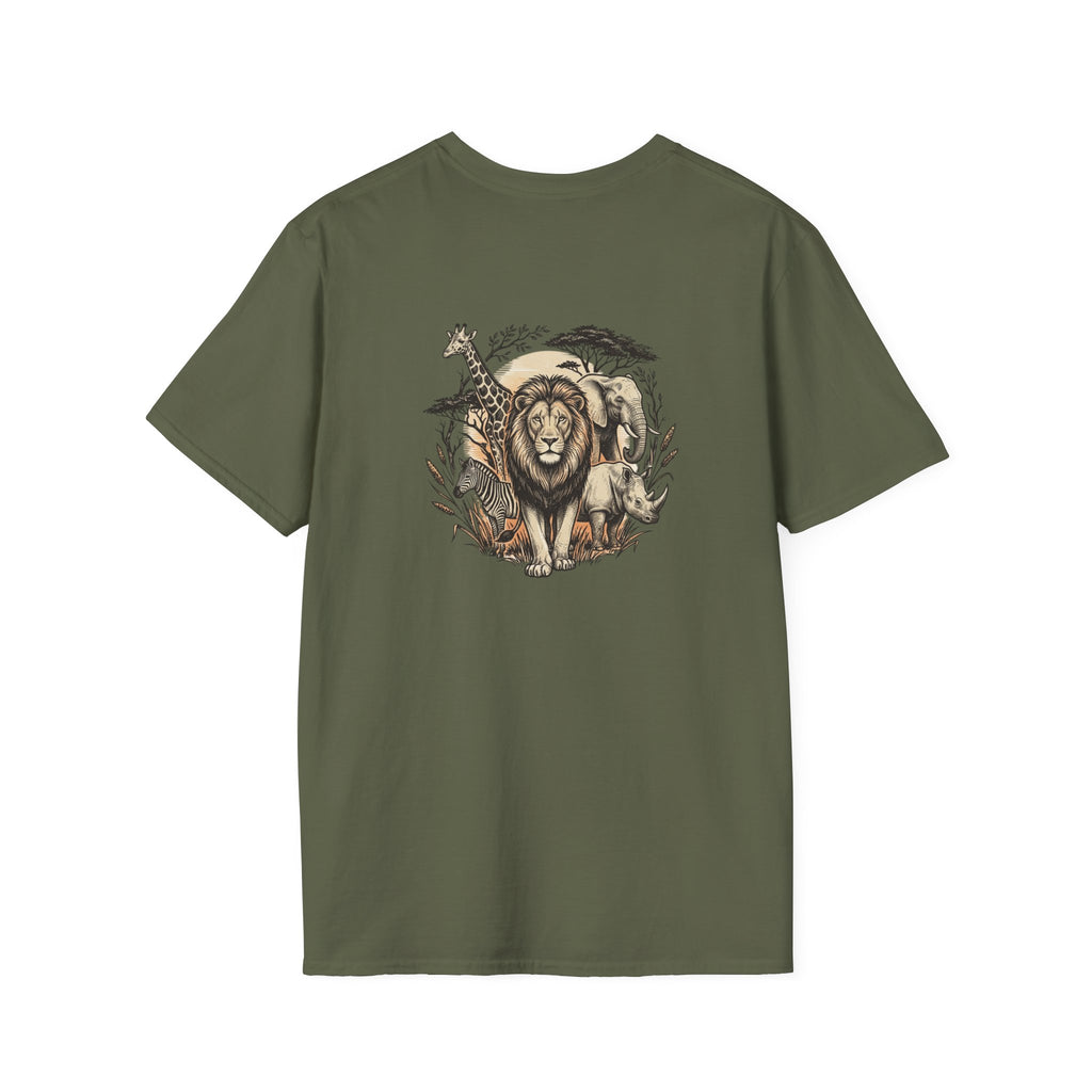 Wildlife Logo T-Shirt — African-Inspired Graphic Tee