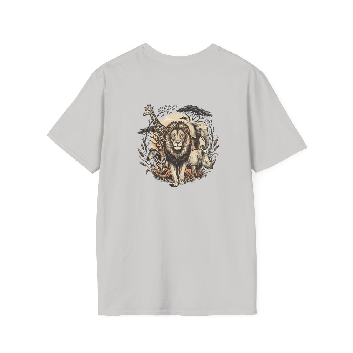Wildlife Logo T-Shirt — African-Inspired Graphic Tee