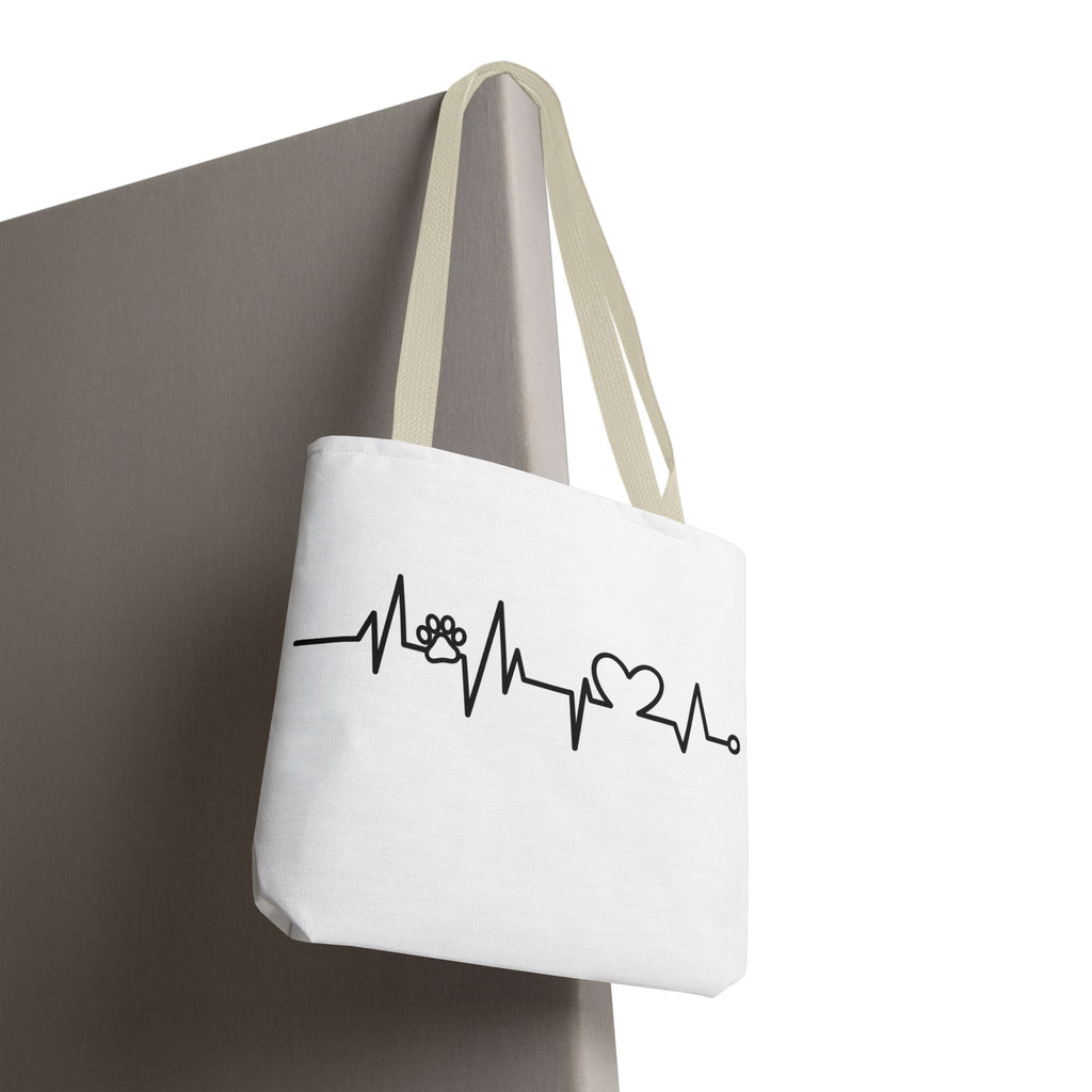 Animal ECG Tote Bag