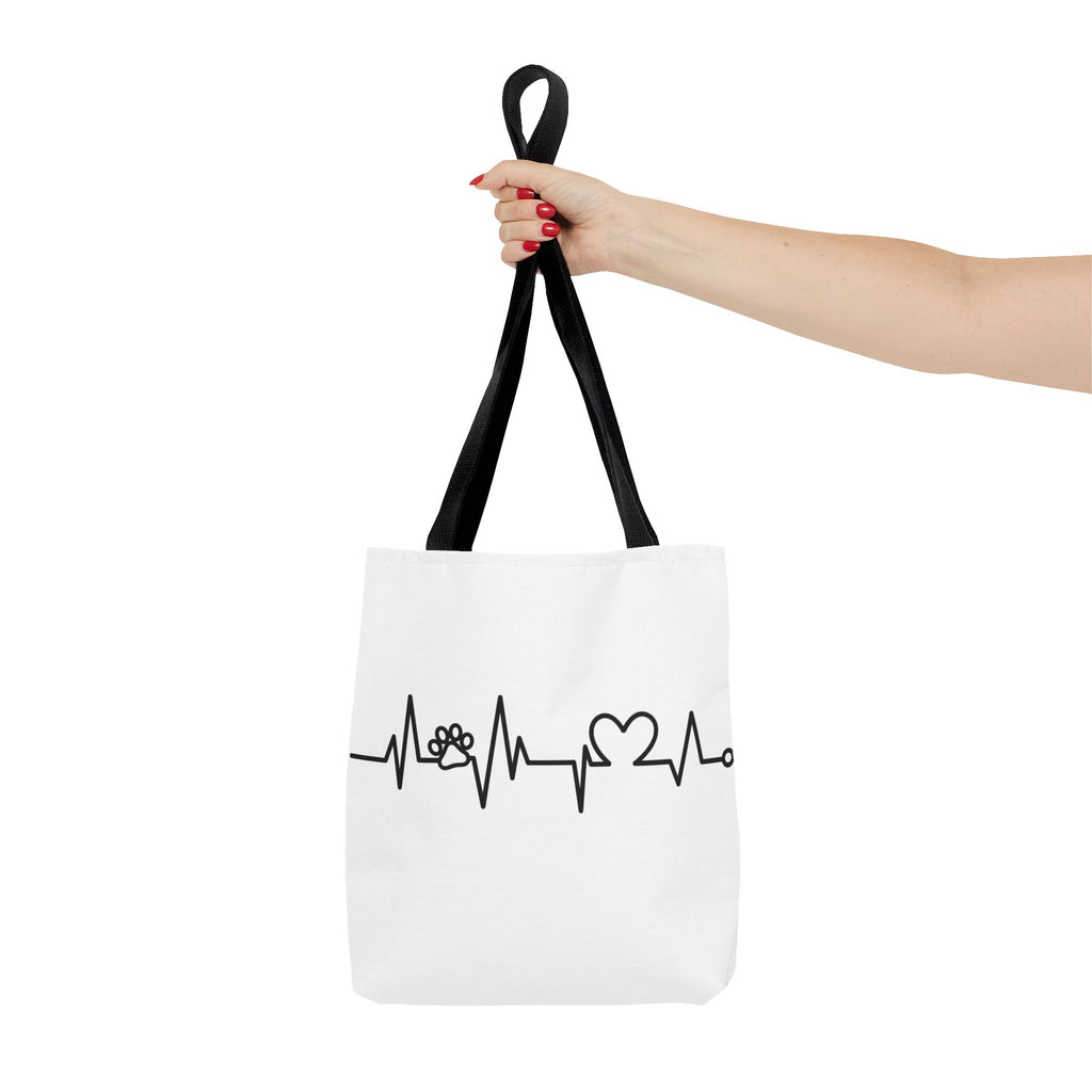 Animal ECG Tote Bag