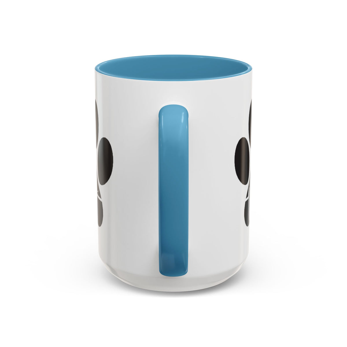 Dog Paw Heartbeat Coffee Mug — Pet Lover Accent Mug (11/15oz)