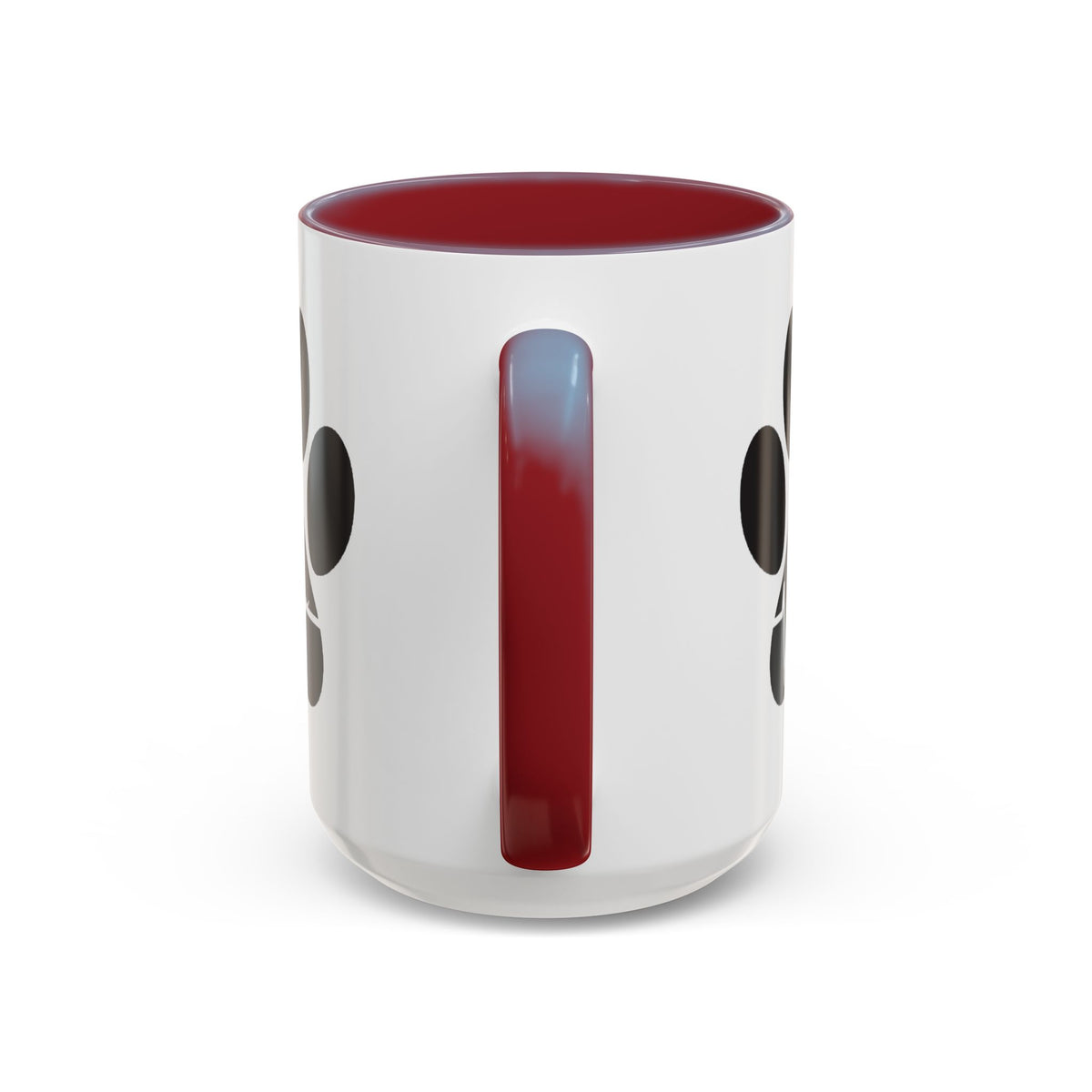 Cat Paw Heartbeat Coffee Mug — Pet Lover Accent Mug (11/15oz)
