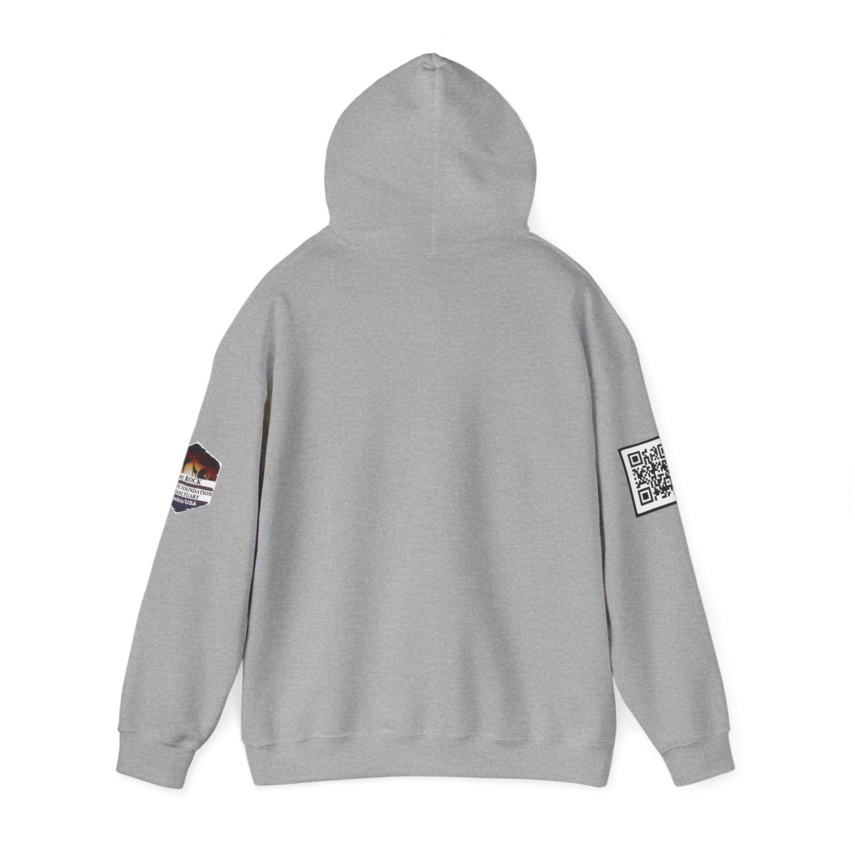 Hoodie - Rock Wildlife Script Pullover Hoodie