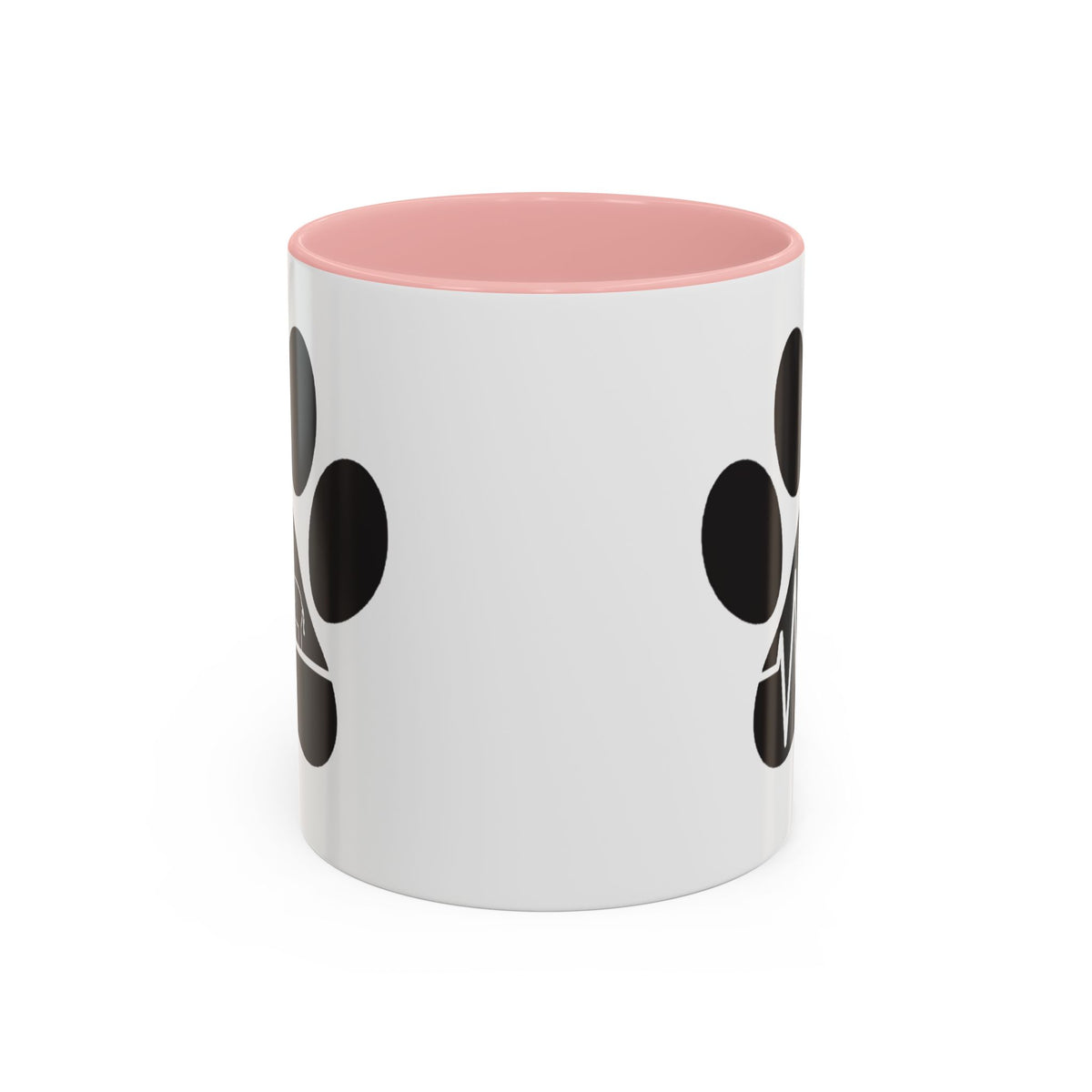 Elephant Paw Coffee Mug — Animal Rescue Heartbeat Accent Mug