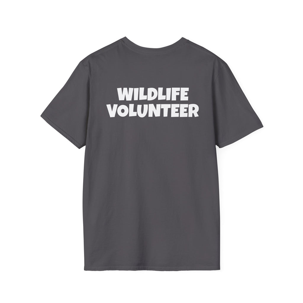Wildlife Volunteer T-Shirt — Nature Rescue Pocket Logo Tee