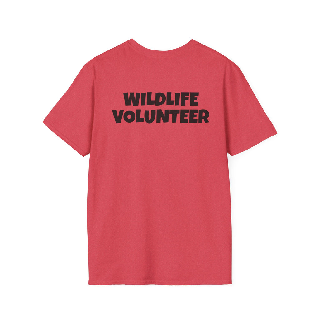 Wildlife Volunteer T-Shirt — Nature Rescue Pocket Logo Tee