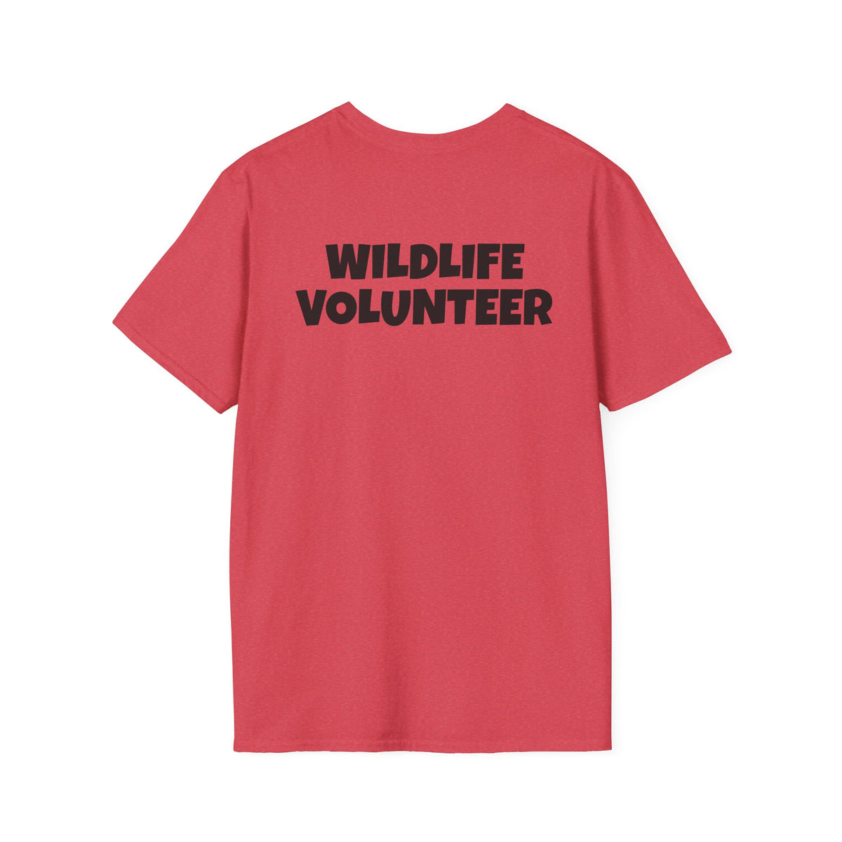 Wildlife Volunteer T-Shirt — Nature Rescue Pocket Logo Tee