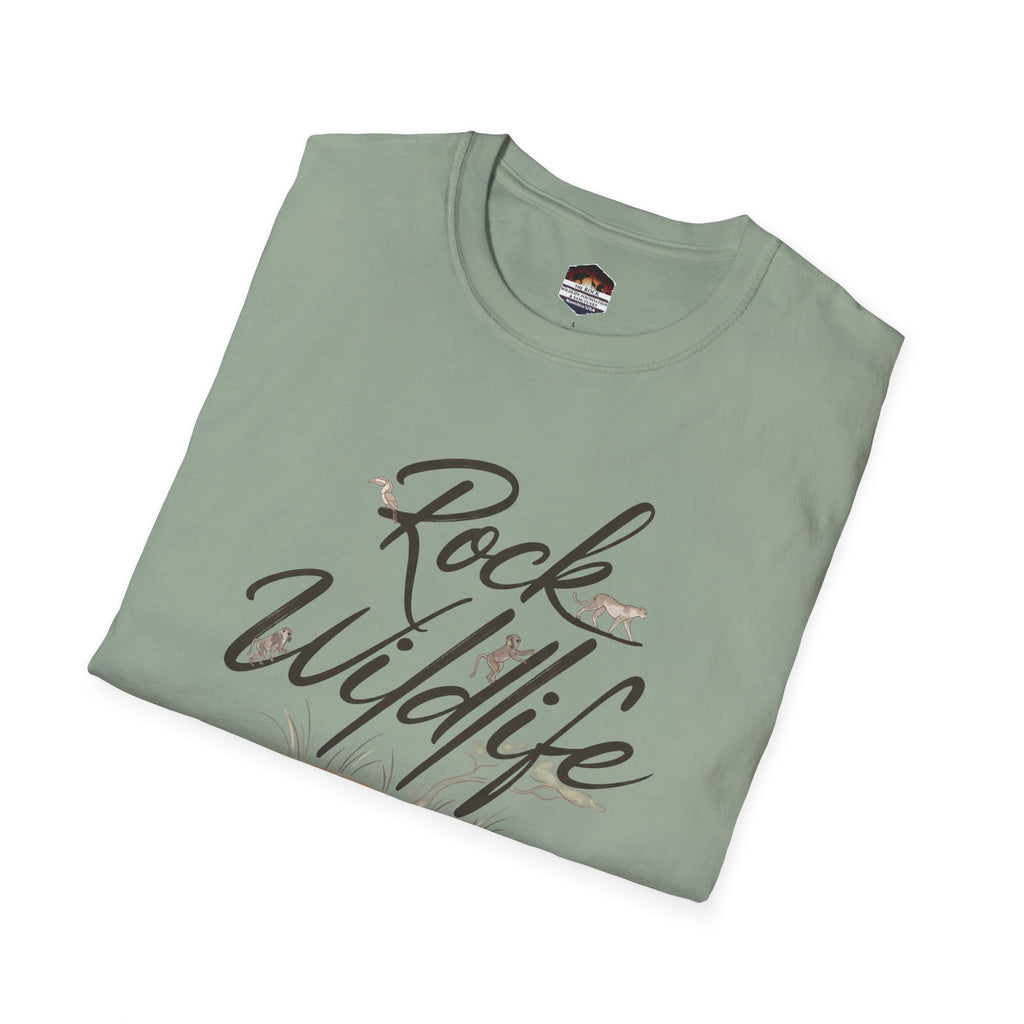 Rock Wildlife T-Shirt — Nature-Inspired Graphic Tee