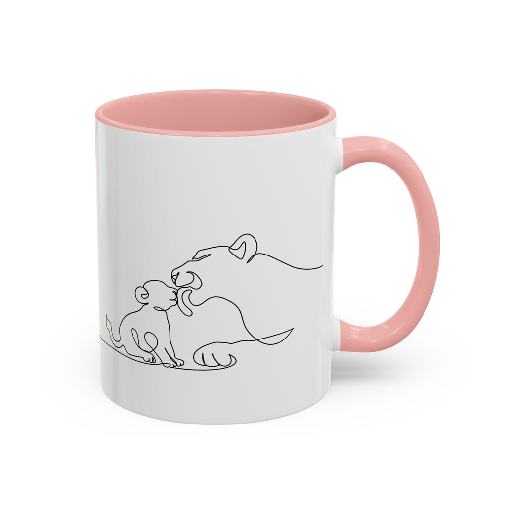 Lioness and Cub Mug