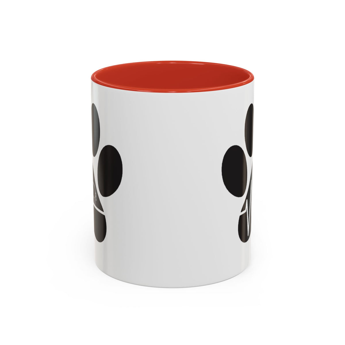 Elephant Paw Coffee Mug — Animal Rescue Heartbeat Accent Mug