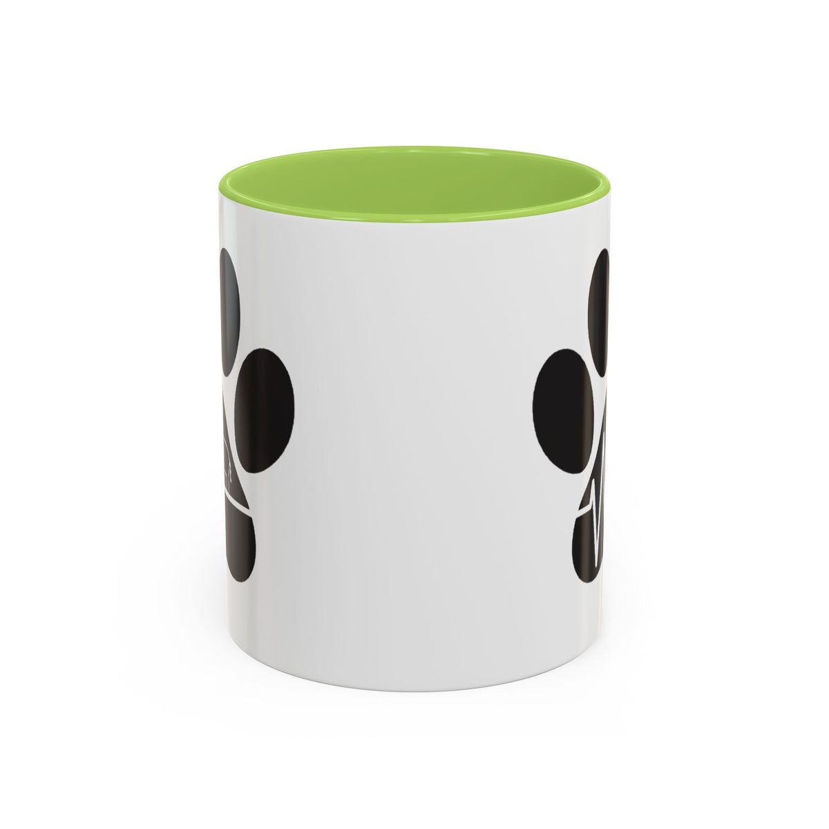 Elephant Paw Coffee Mug — Animal Rescue Heartbeat Accent Mug