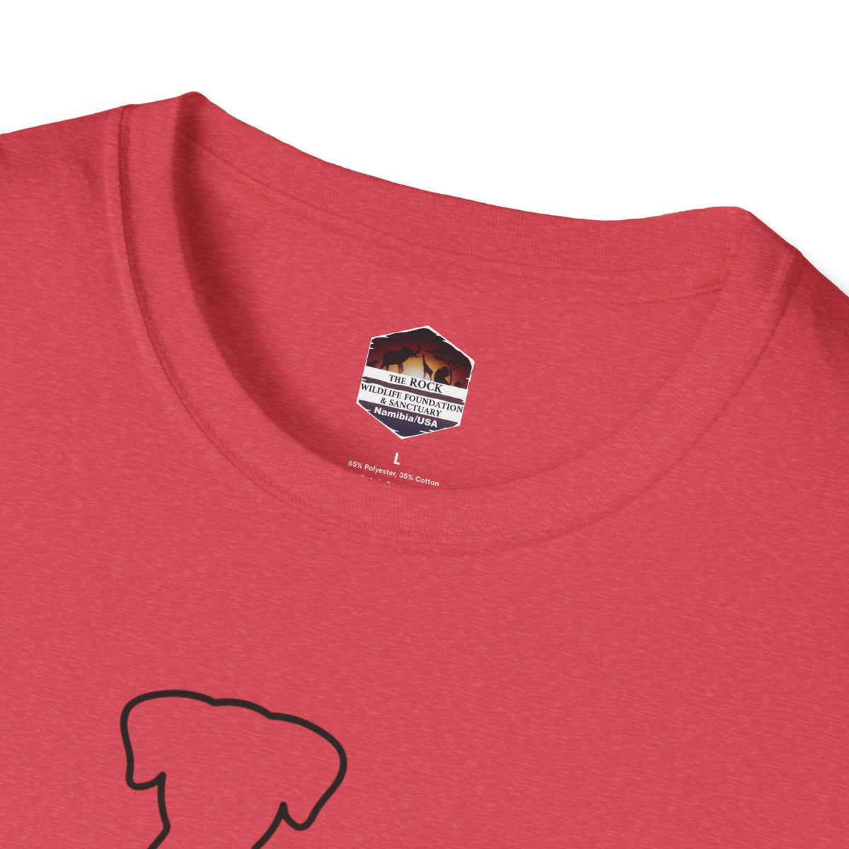 Dog and Cat Line Art T‑Shirt — Minimal Pet Silhouette Tee