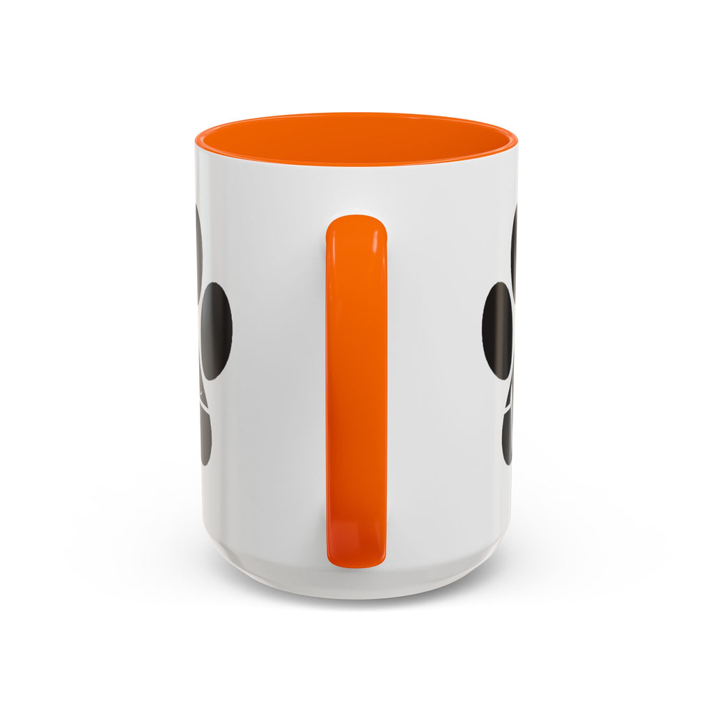 Dog Paw Heartbeat Coffee Mug — Pet Lover Accent Mug (11/15oz)