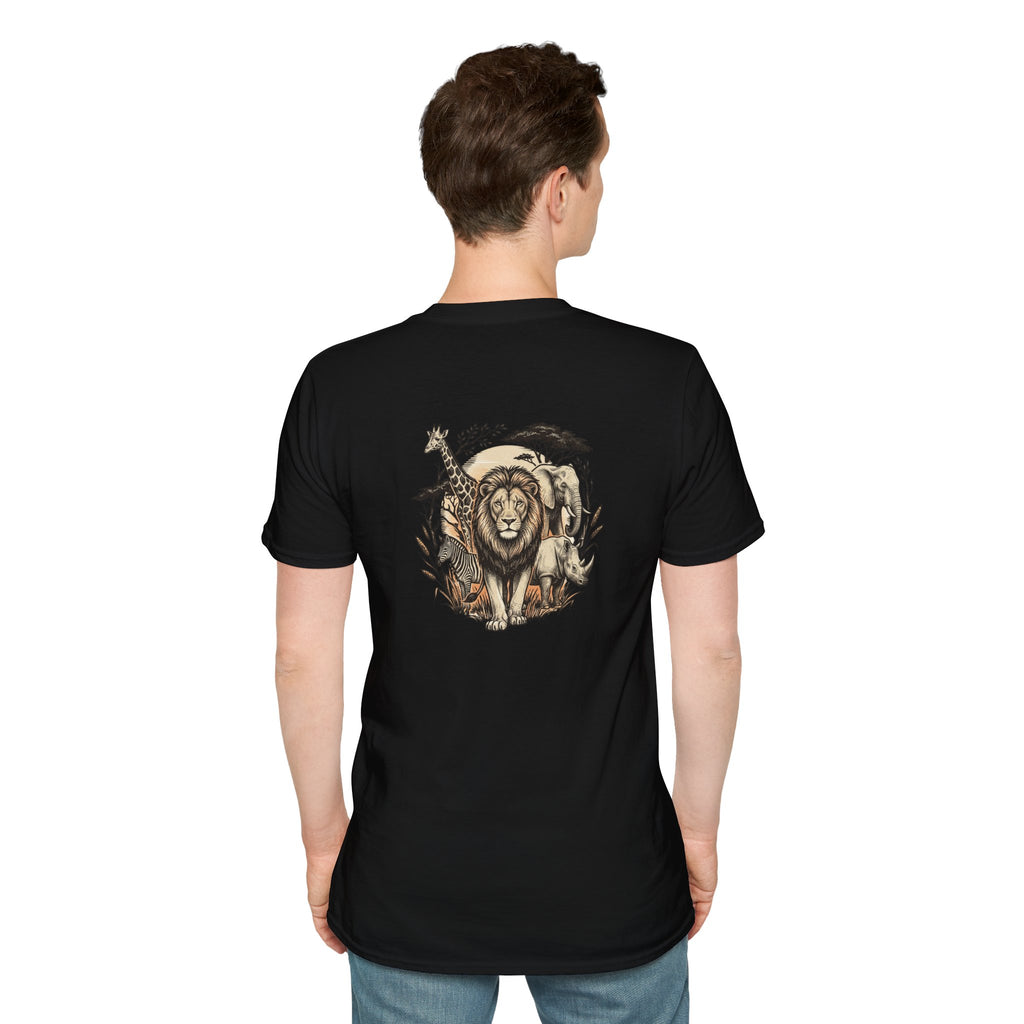 Wildlife Logo T-Shirt — African-Inspired Graphic Tee