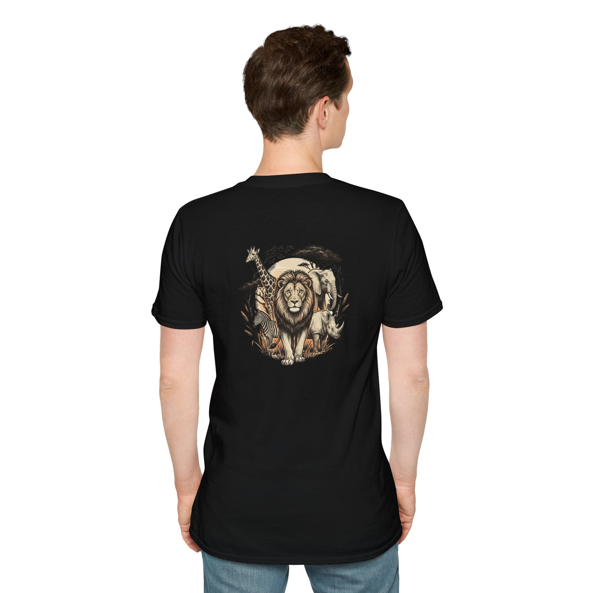 Wildlife Logo T-Shirt — African-Inspired Graphic Tee
