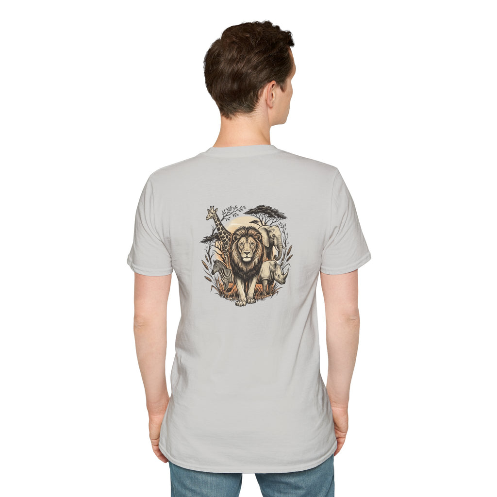 Wildlife Logo T-Shirt — African-Inspired Graphic Tee