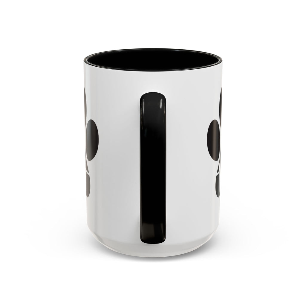 Elephant Paw Coffee Mug — Animal Rescue Heartbeat Accent Mug
