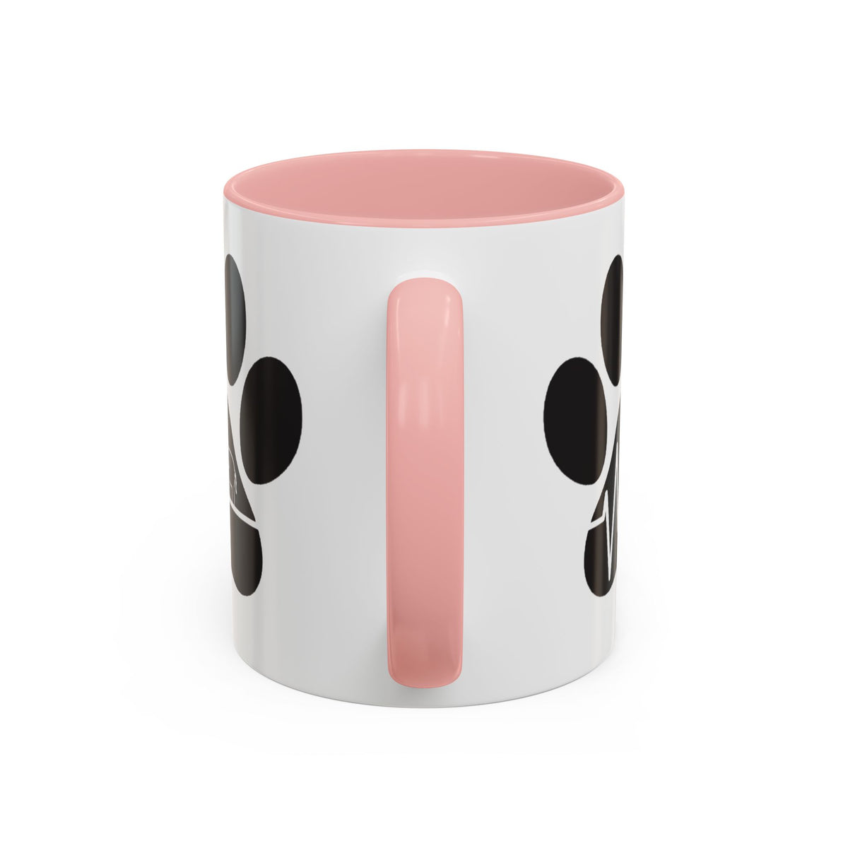 Elephant Paw Coffee Mug — Animal Rescue Heartbeat Accent Mug