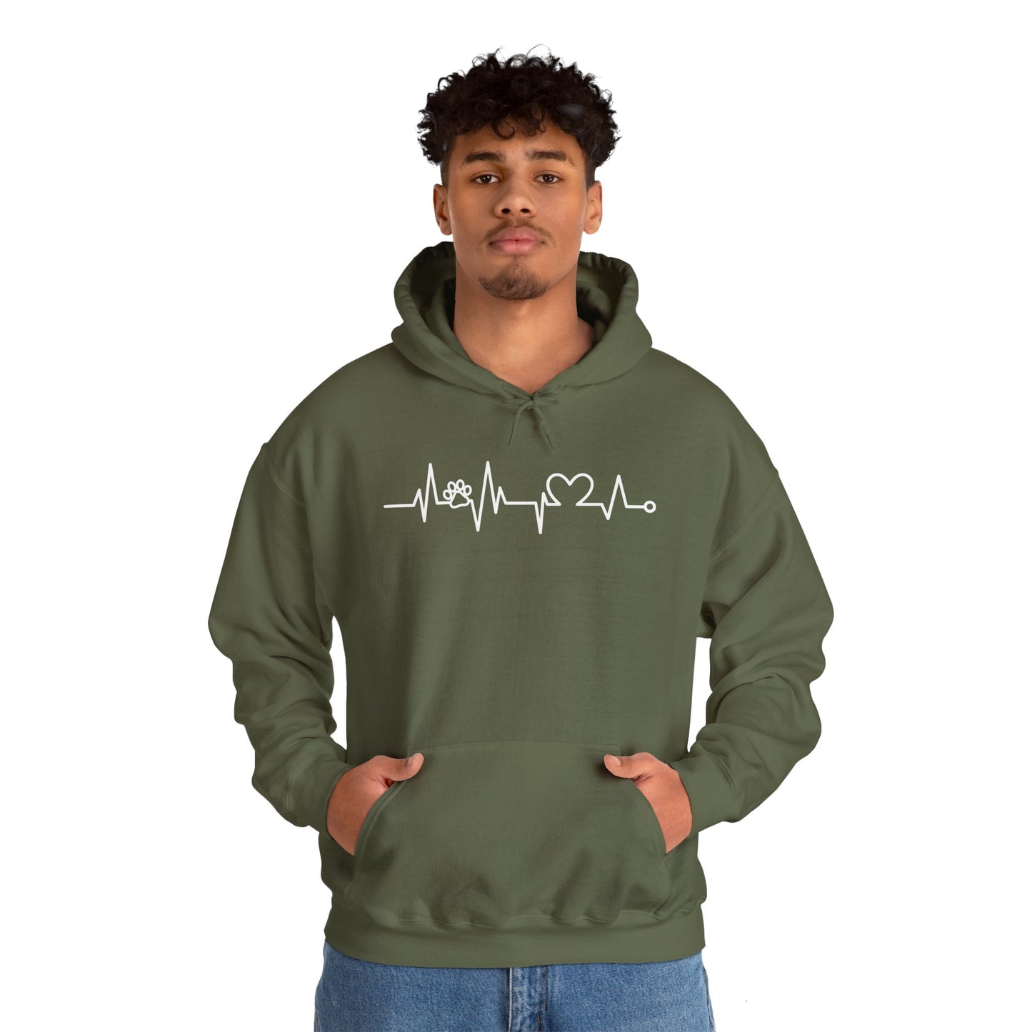 Animal ECG Hoodie