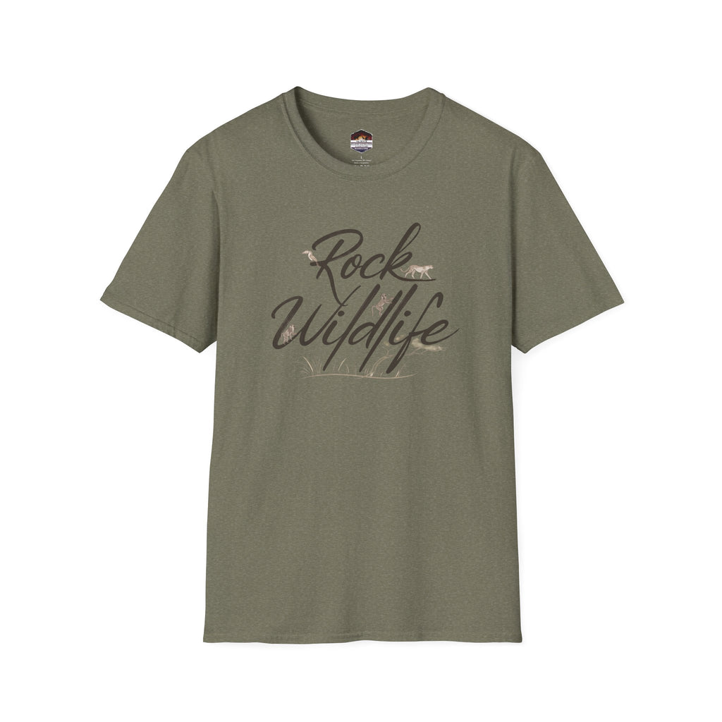Rock Wildlife T-Shirt — Nature-Inspired Graphic Tee