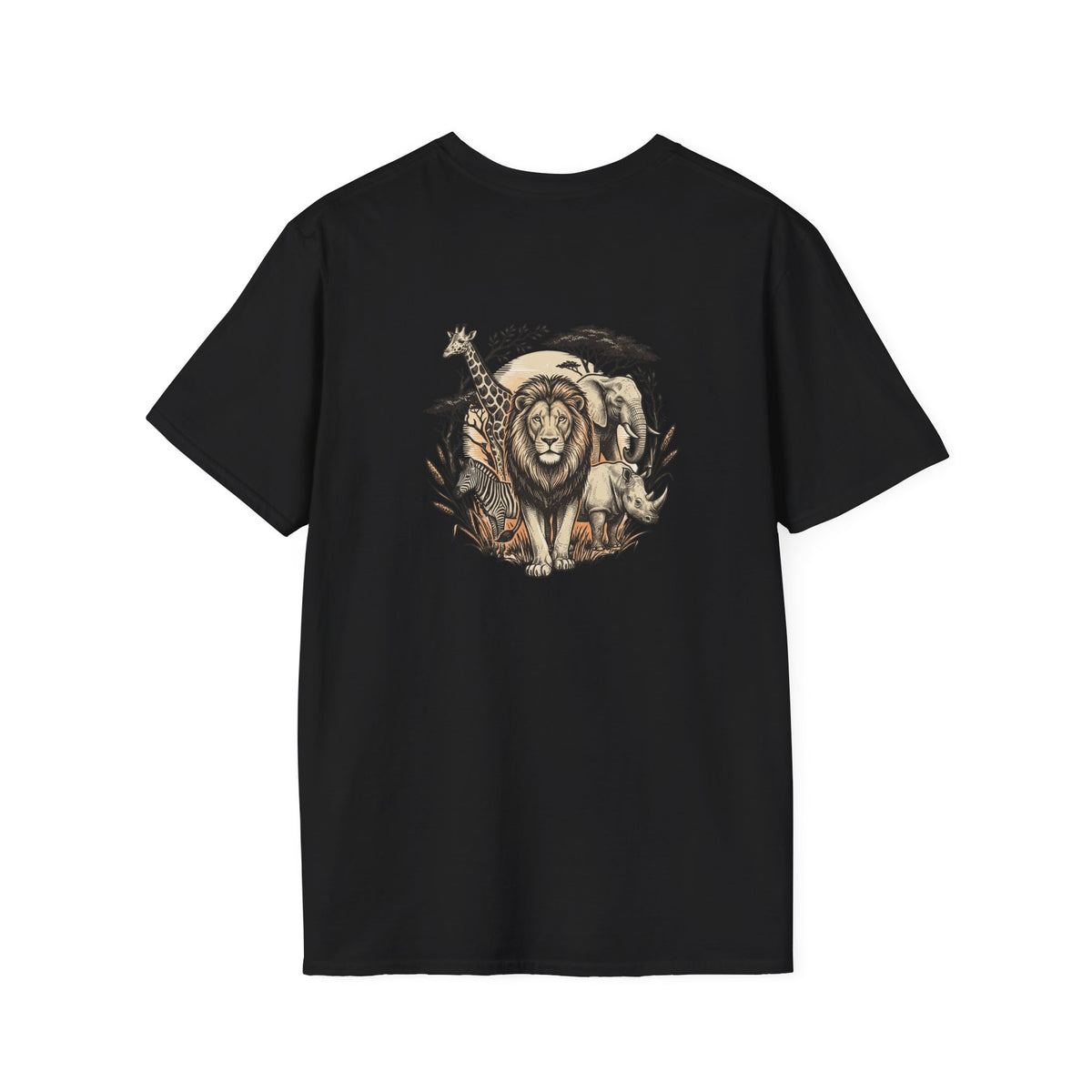 Wildlife Logo T-Shirt — African-Inspired Graphic Tee