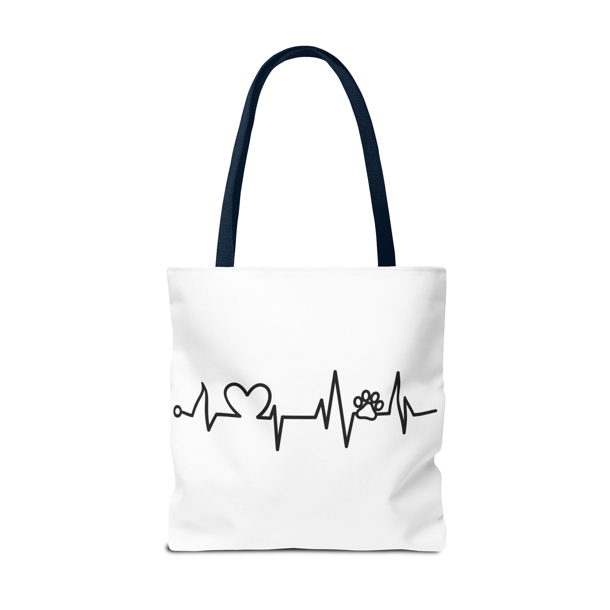 Animal ECG Tote Bag
