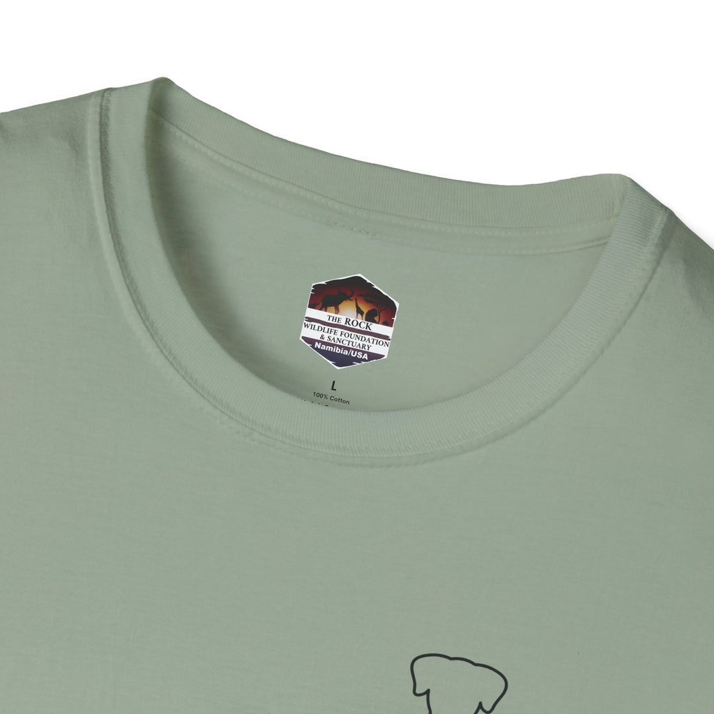 Dog and Cat Outline Tee — Minimal Pet Silhouette T-Shirt
