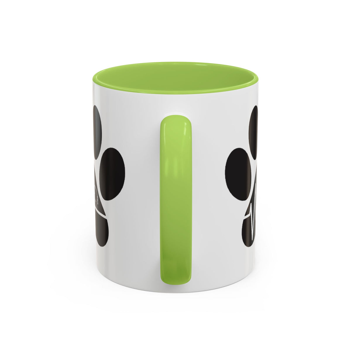 Elephant Paw Coffee Mug — Animal Rescue Heartbeat Accent Mug