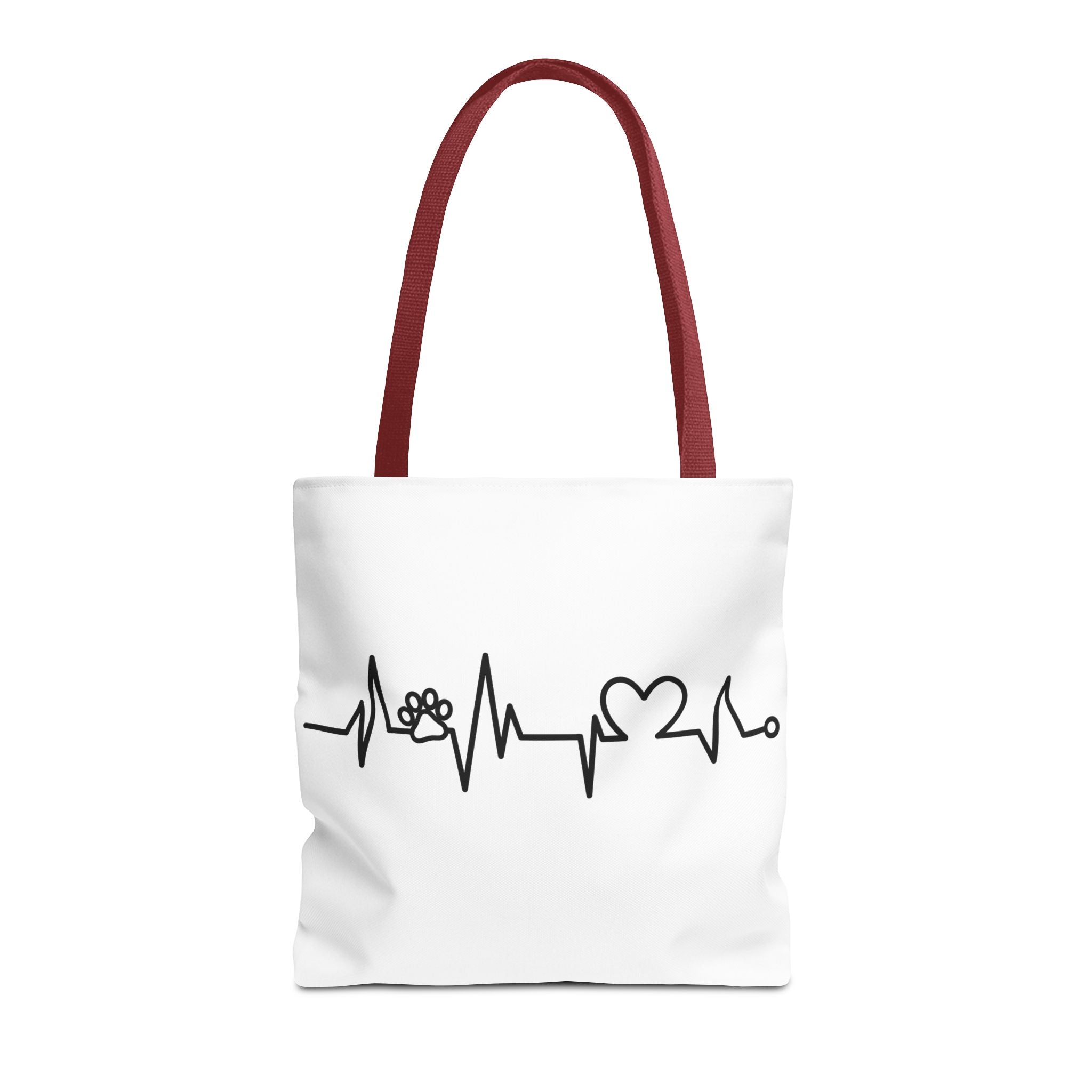 Animal ECG Tote Bag