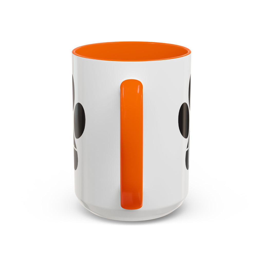 Cat Paw Heartbeat Coffee Mug — Pet Lover Accent Mug (11/15oz)