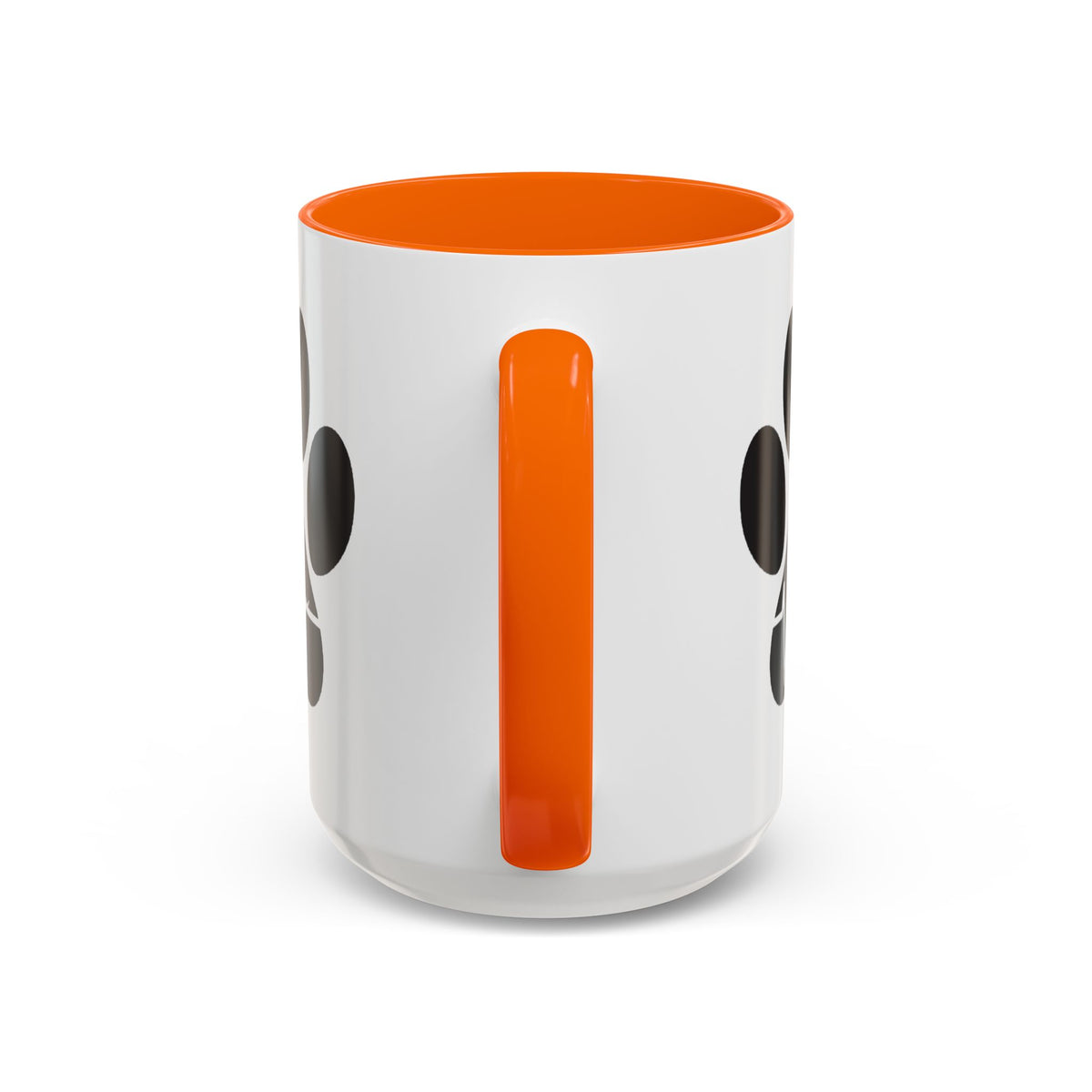 Cat Paw Heartbeat Coffee Mug — Pet Lover Accent Mug (11/15oz)