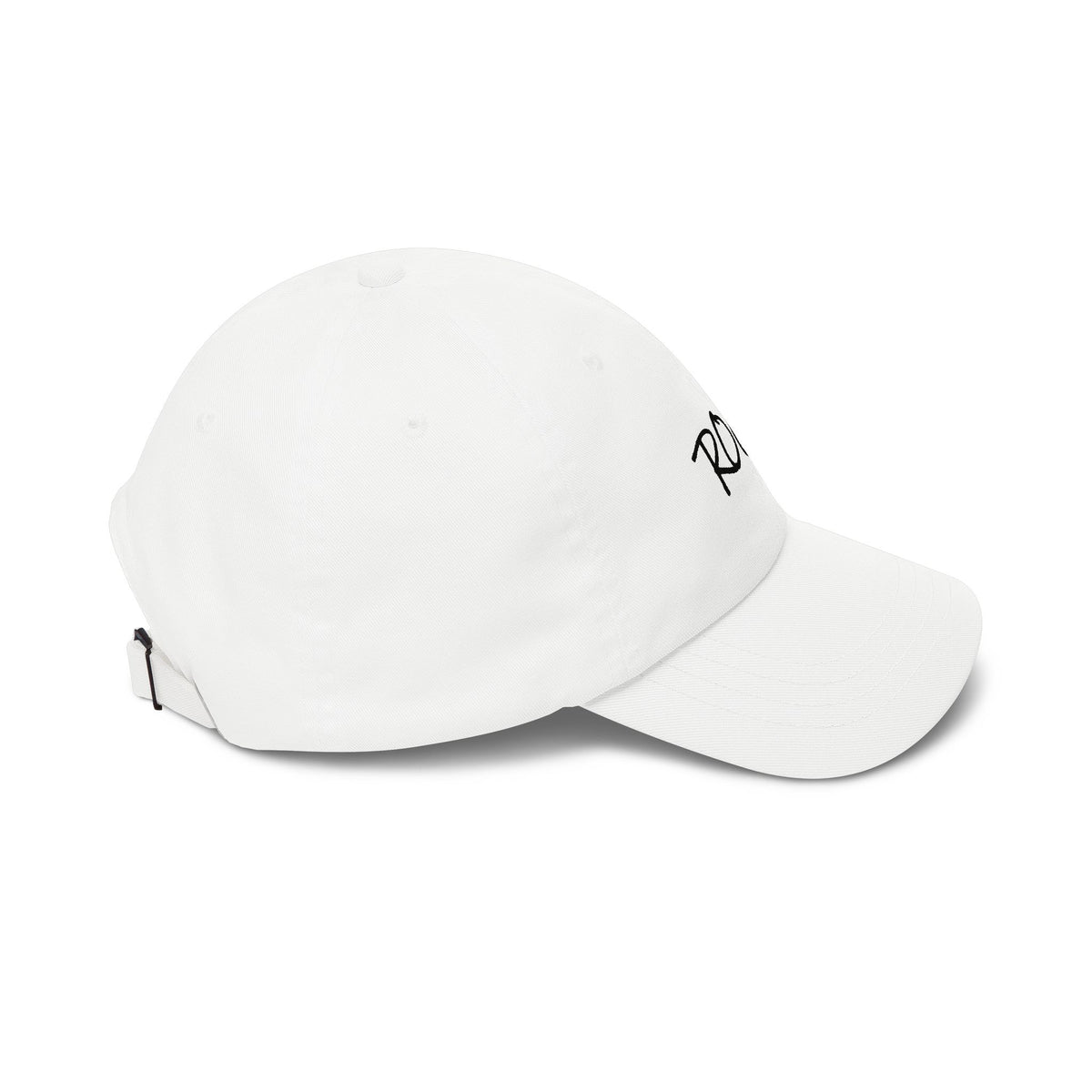 Rock Script Dad Cap — Casual Embroidered Baseball Hat