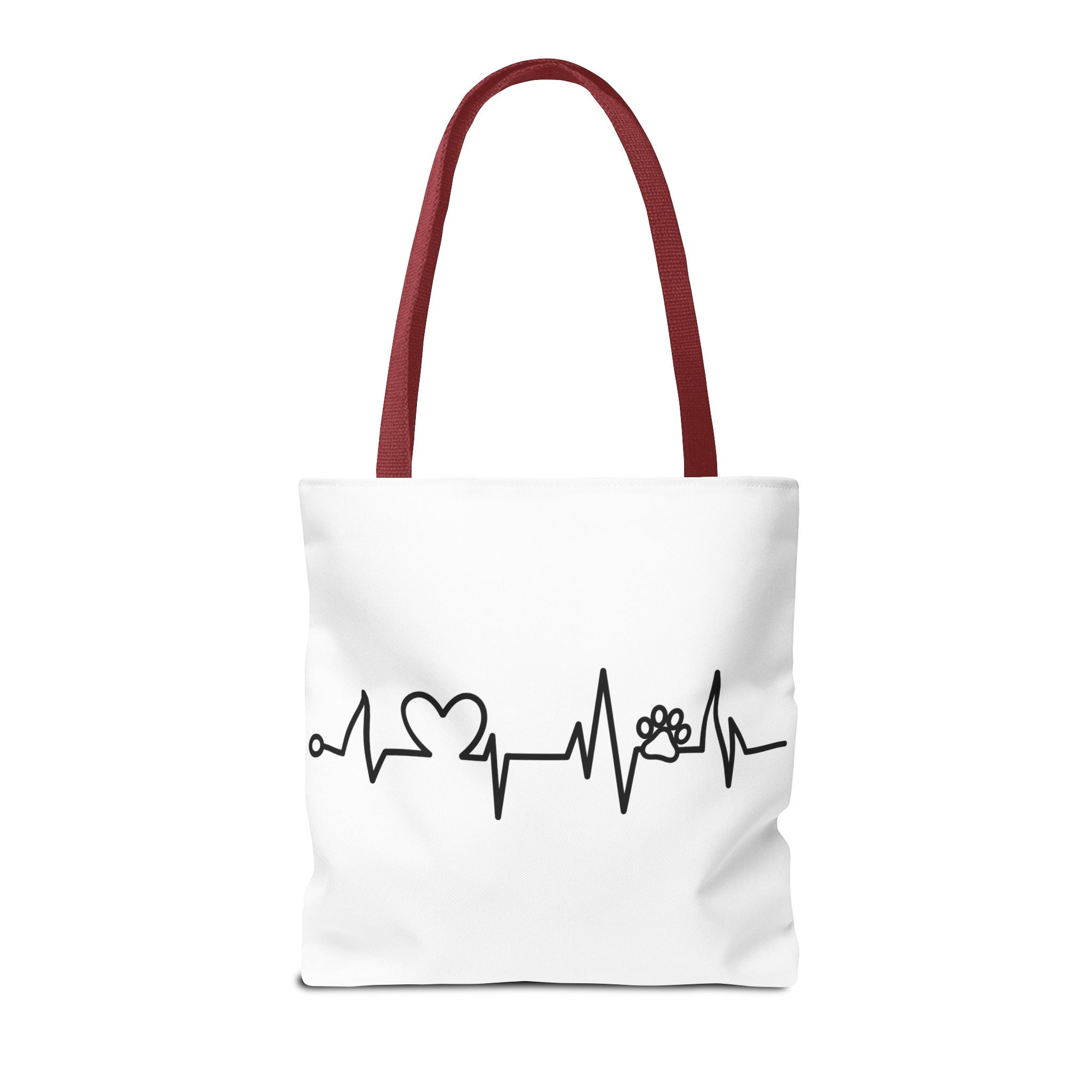 Animal ECG Tote Bag