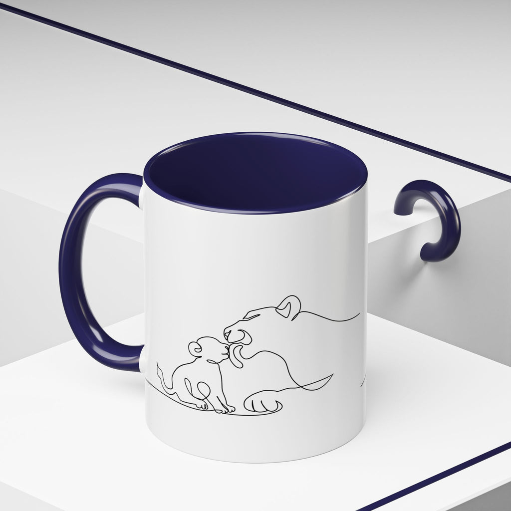 Lioness and Cub Mug