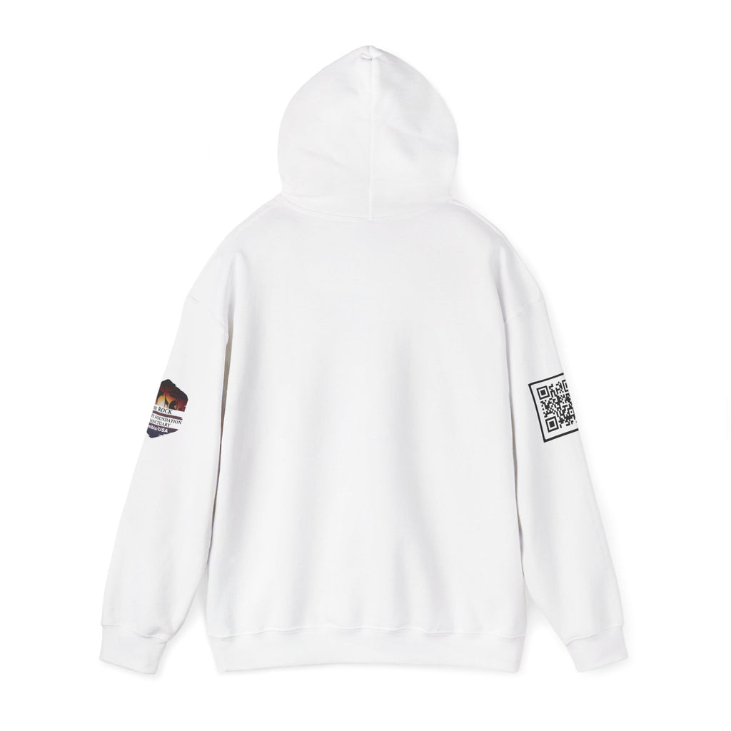Hoodie - Rock Wildlife Script Pullover Hoodie