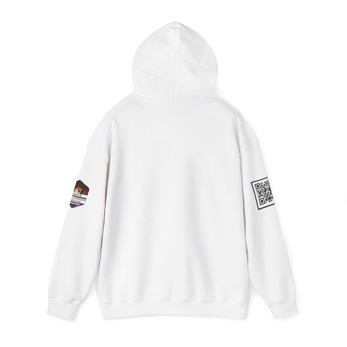 Hoodie - Rock Wildlife Script Pullover Hoodie