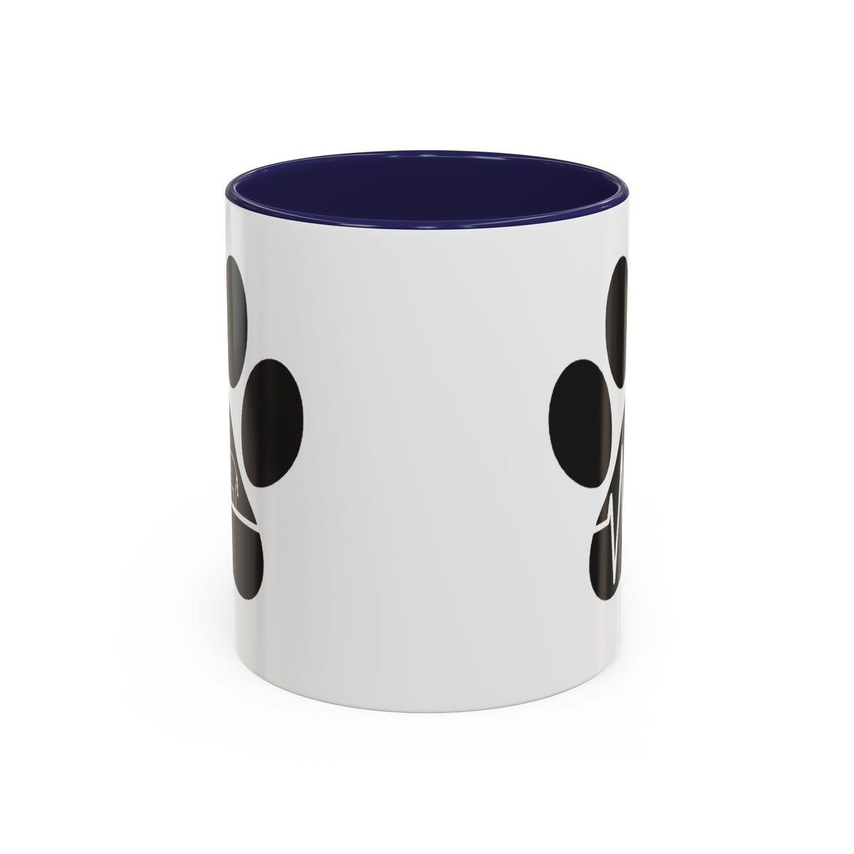 Elephant Paw Coffee Mug — Animal Rescue Heartbeat Accent Mug