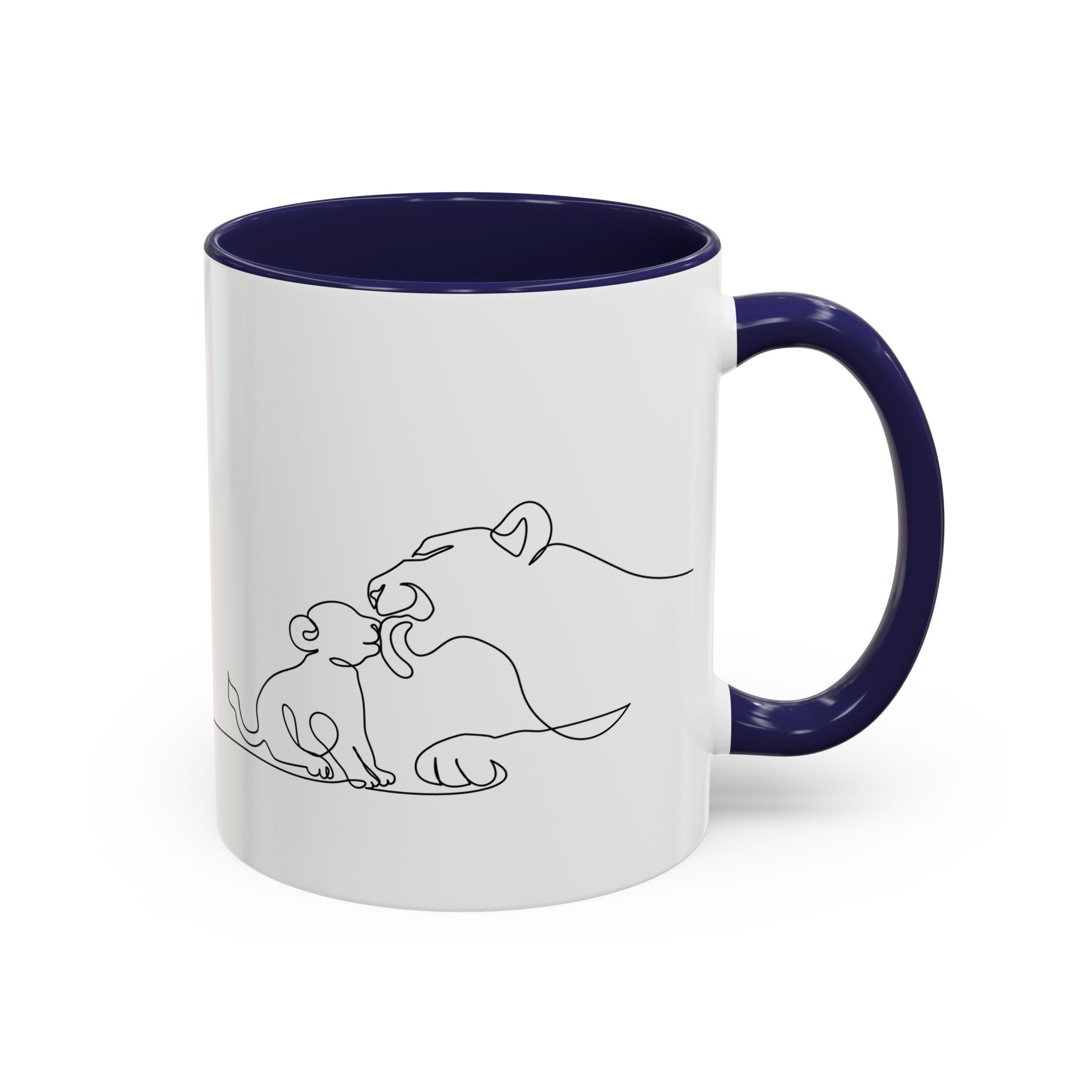 Lioness and Cub Mug