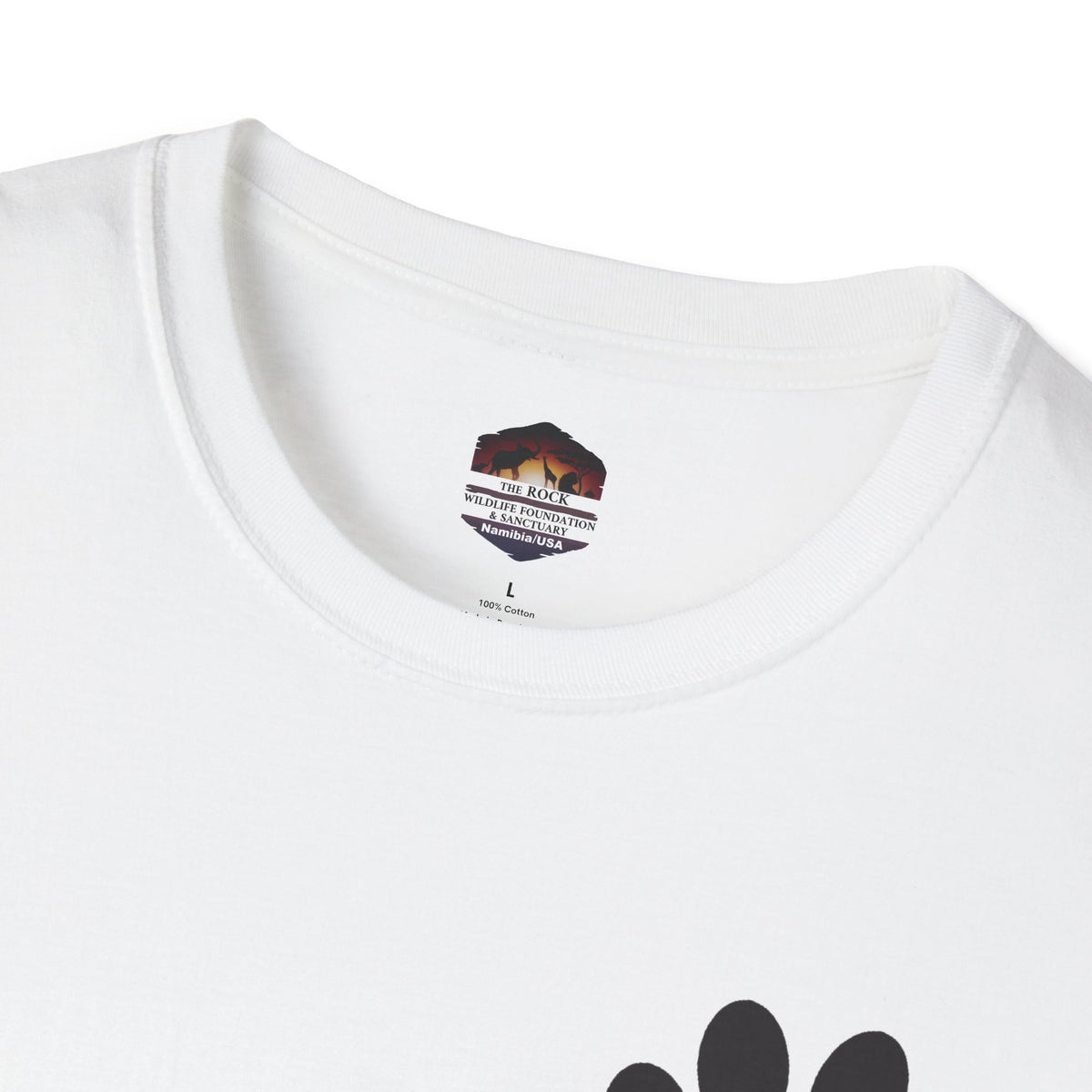 T-Shirt — Paw & Heartbeat EKG Design (Pet Lover Tee)
