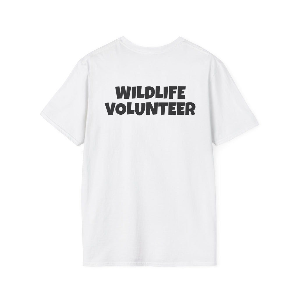 Wildlife Volunteer T-Shirt — Nature Rescue Pocket Logo Tee