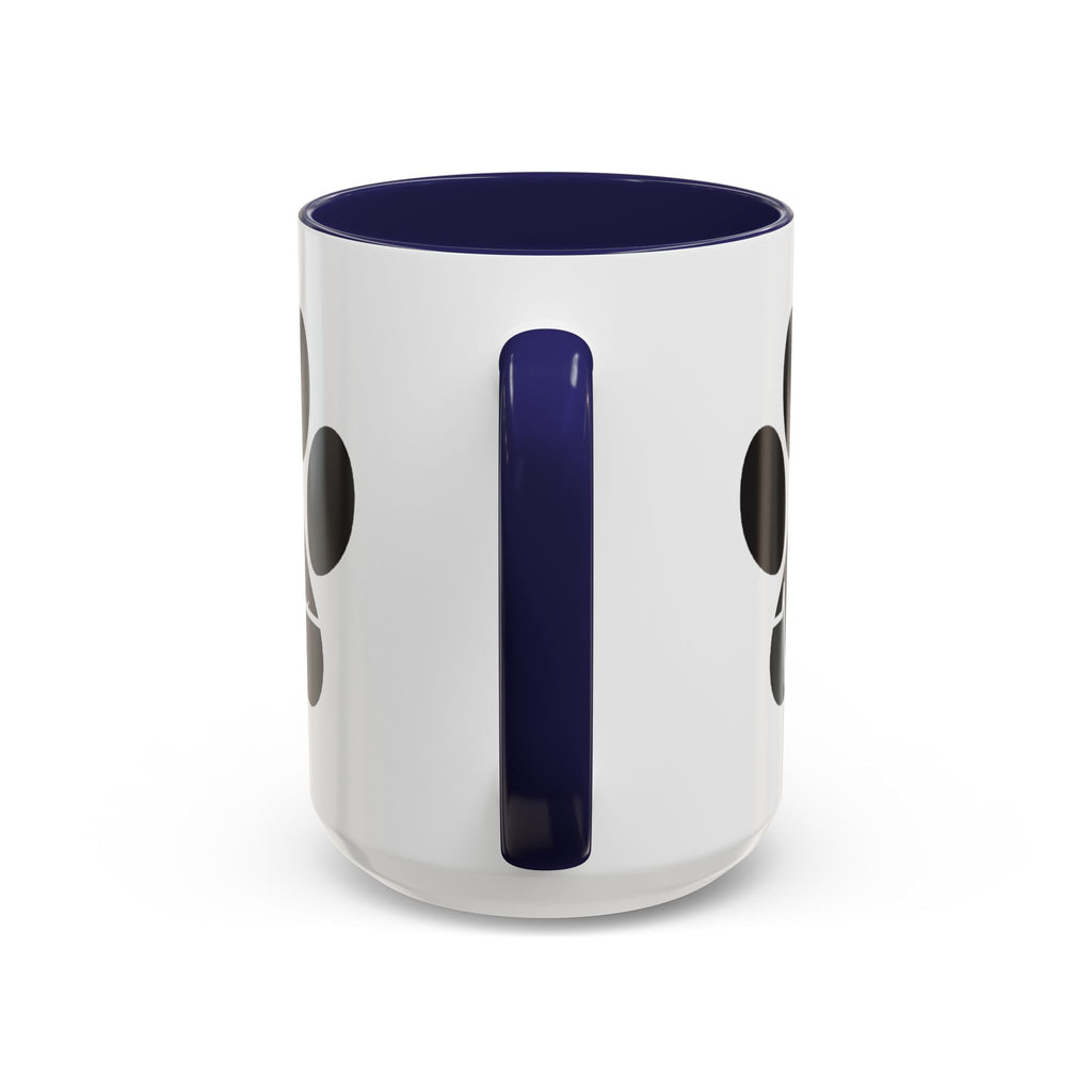 Cat Paw Heartbeat Coffee Mug — Pet Lover Accent Mug (11/15oz)