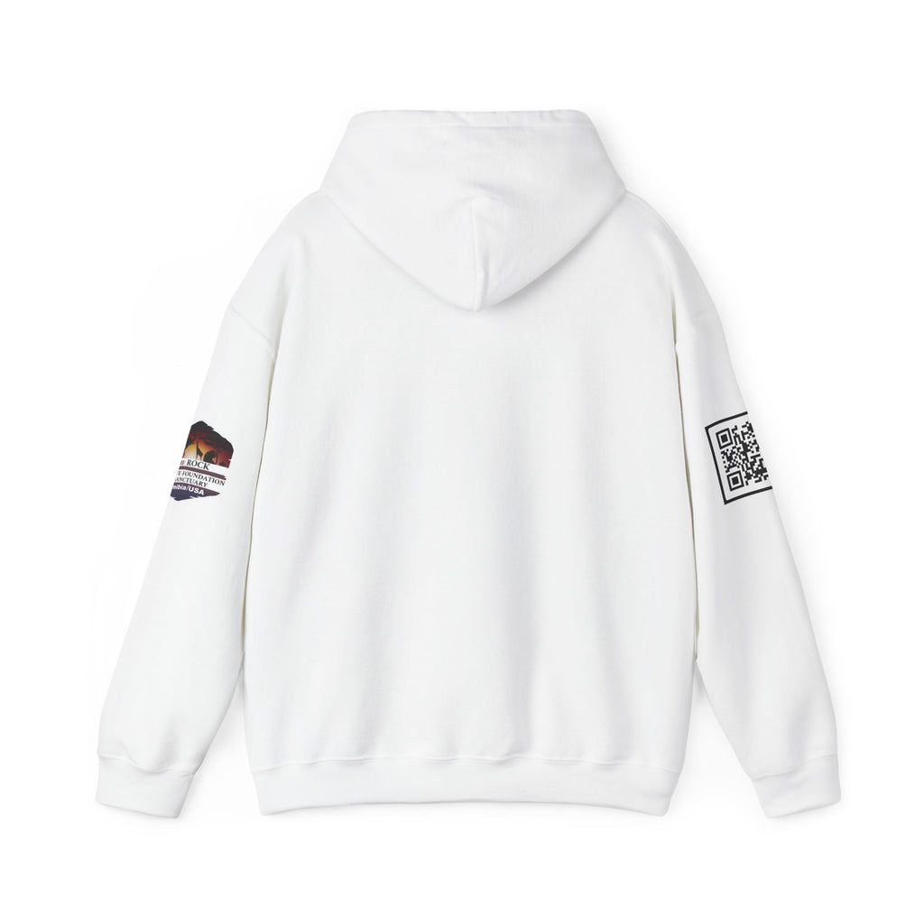 Hoodie - Rock Wildlife Script Pullover Hoodie