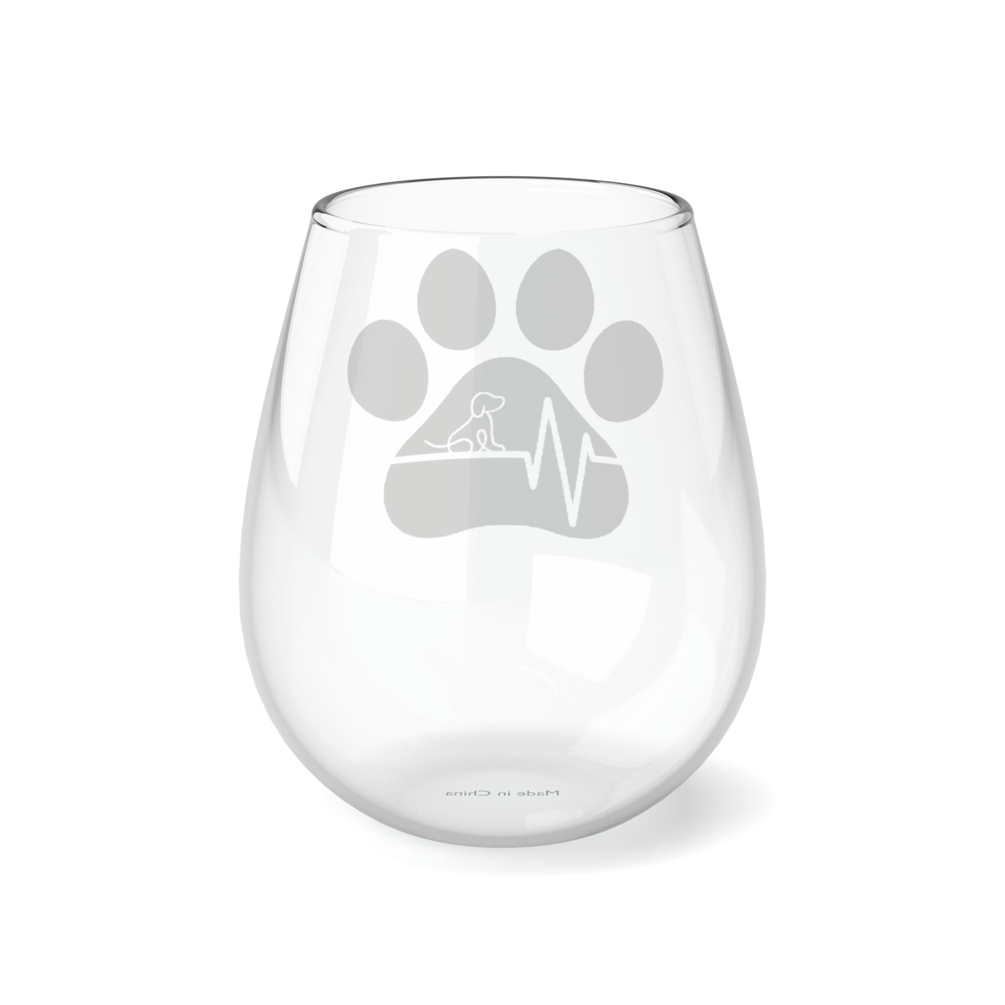 Dog Wine Glass
