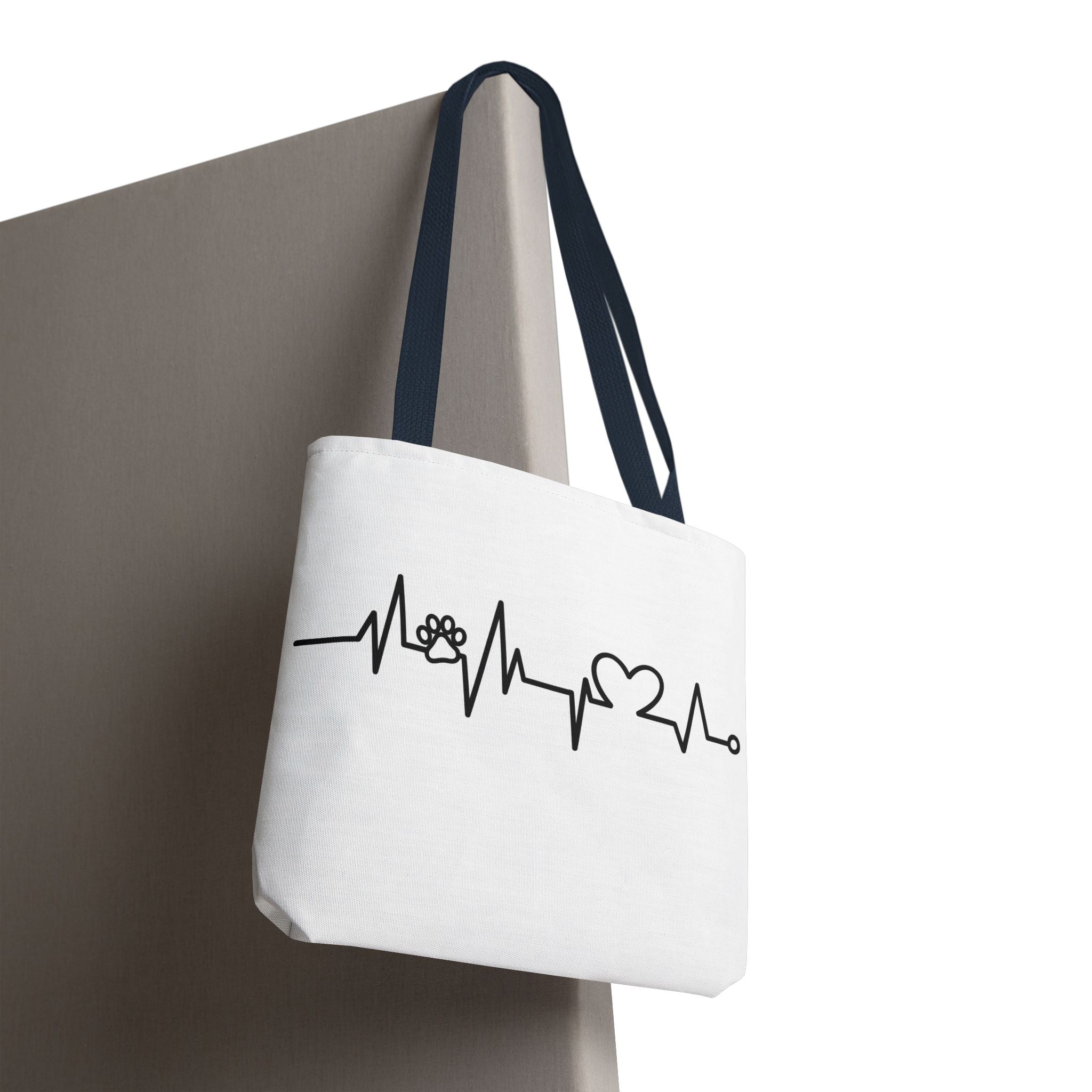 Animal ECG Tote Bag