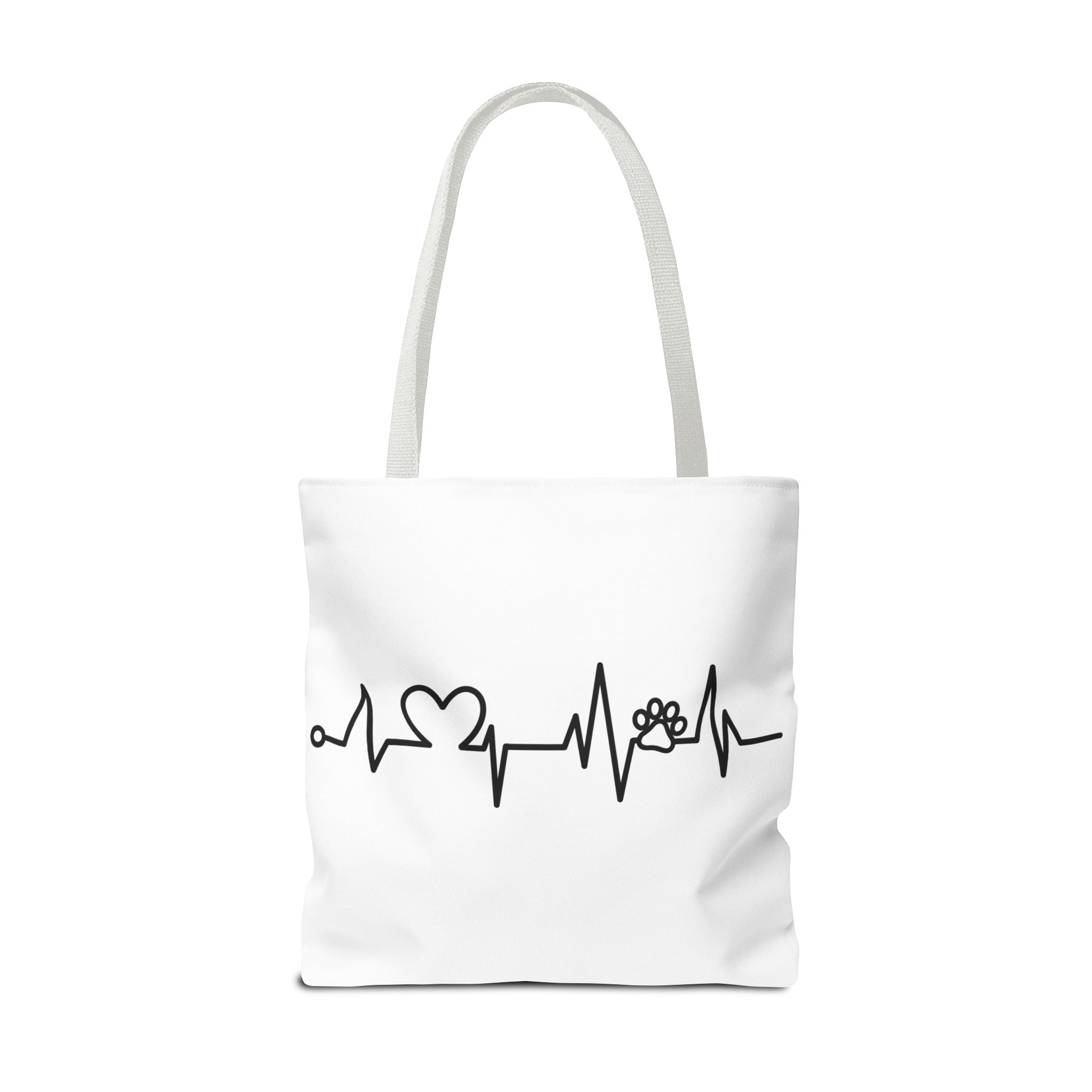 Animal ECG Tote Bag